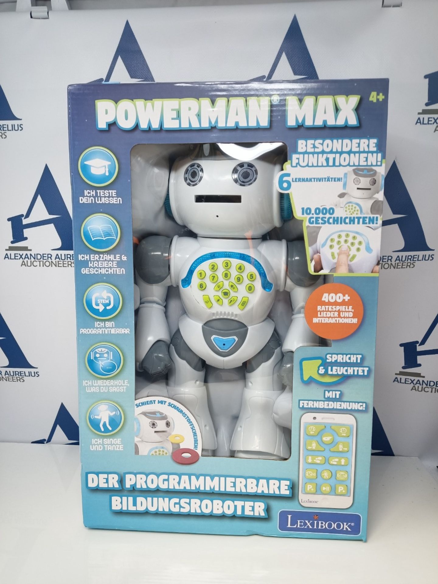 Powerman Max - Remote Control Walking Talking Toy Robot STEM Programmable Dances Singi - Image 2 of 3