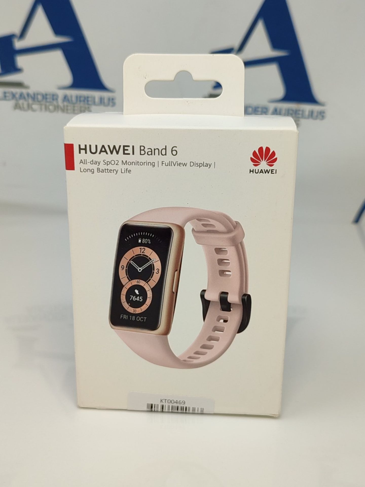 RRP £50.00 HUAWEI Band 6 Smartwatch, AMOLED Touch Screen with Slim Bezels, Waterproof, Heart Rate - Image 2 of 3