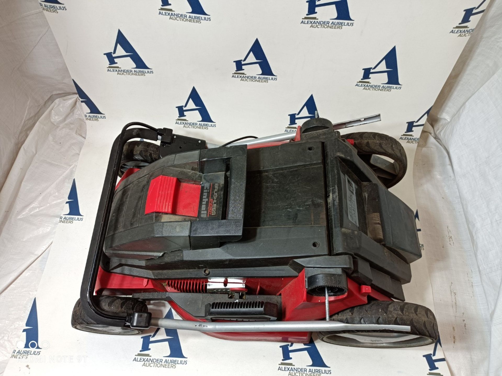 RRP £313.00 Einhell GE-CM 43 Li M Power X-Change 36V Cordless Lawn Mower With 2 x Batteries and 2 - Image 2 of 3