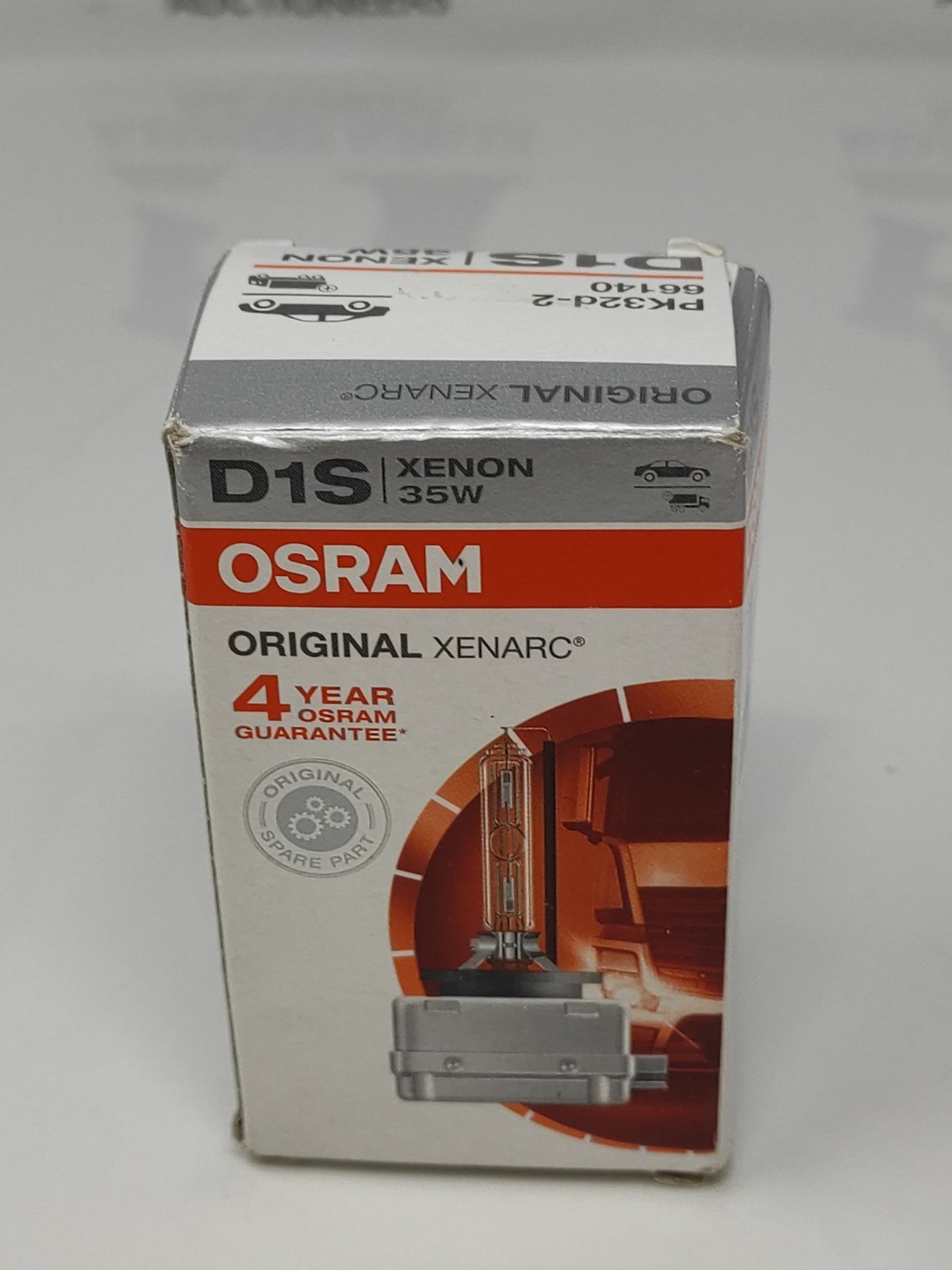Osram Xenarc Original D1S HID Xenon Bulb, Discharge Lamp, OEM Quality, 66140, Retail P - Image 2 of 3