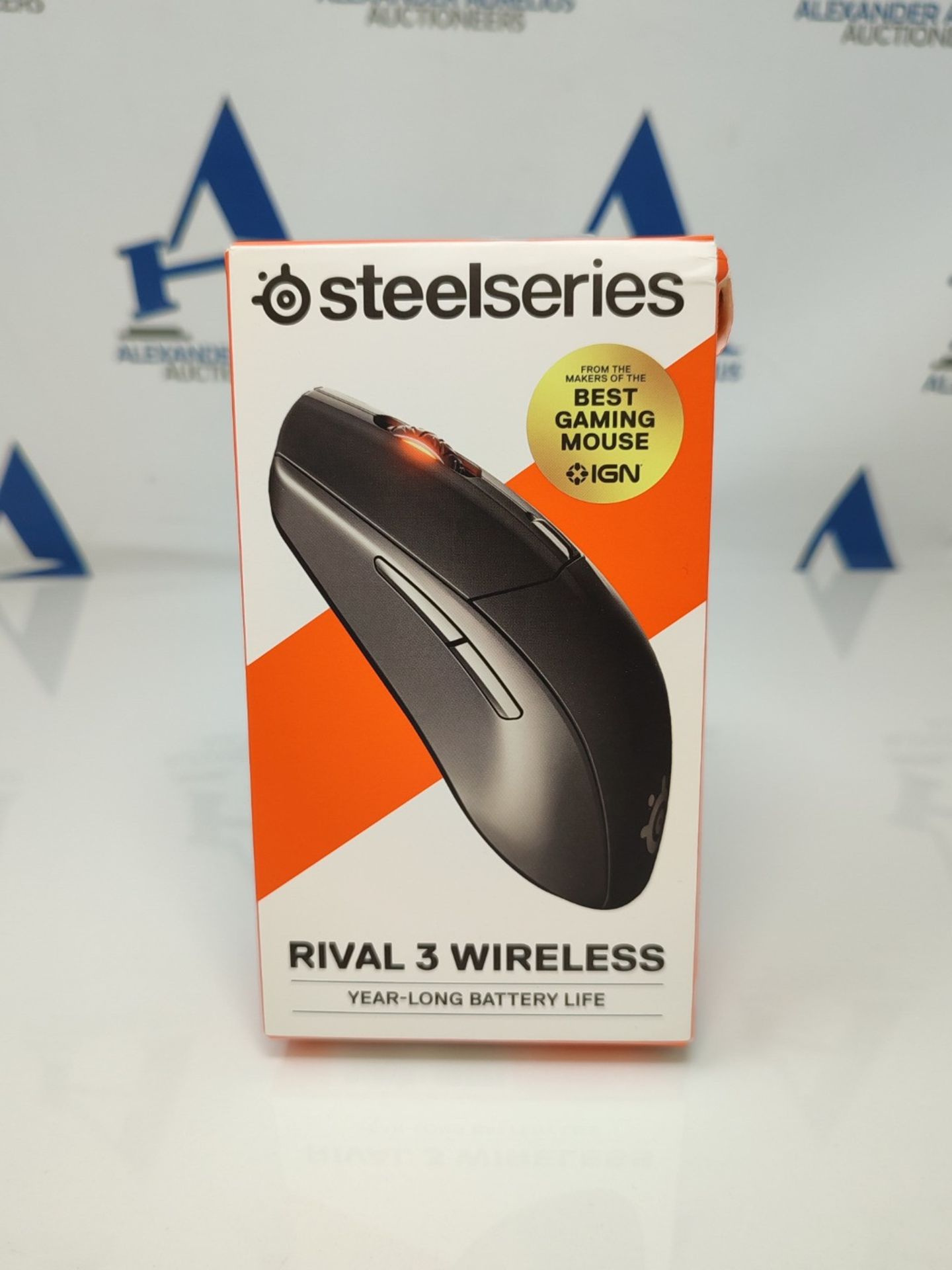 SteelSeries Rival 3 wireless gaming mouse - 400+ hours of battery life - Dual Wireless - Image 2 of 3