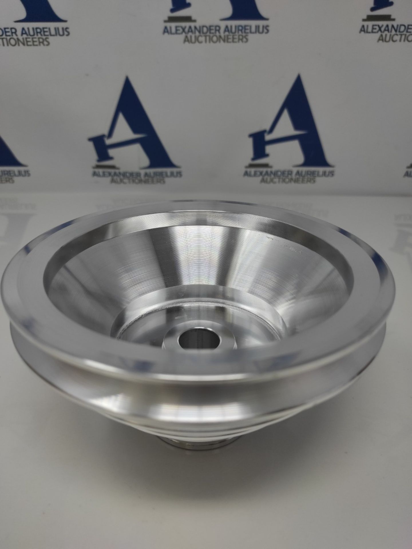 BQLZR from 54mm to 150mm Outer Dia 19mm Bore 12.7mm Aluminium 5 Step Pagoda Pulley Bel - Image 2 of 2
