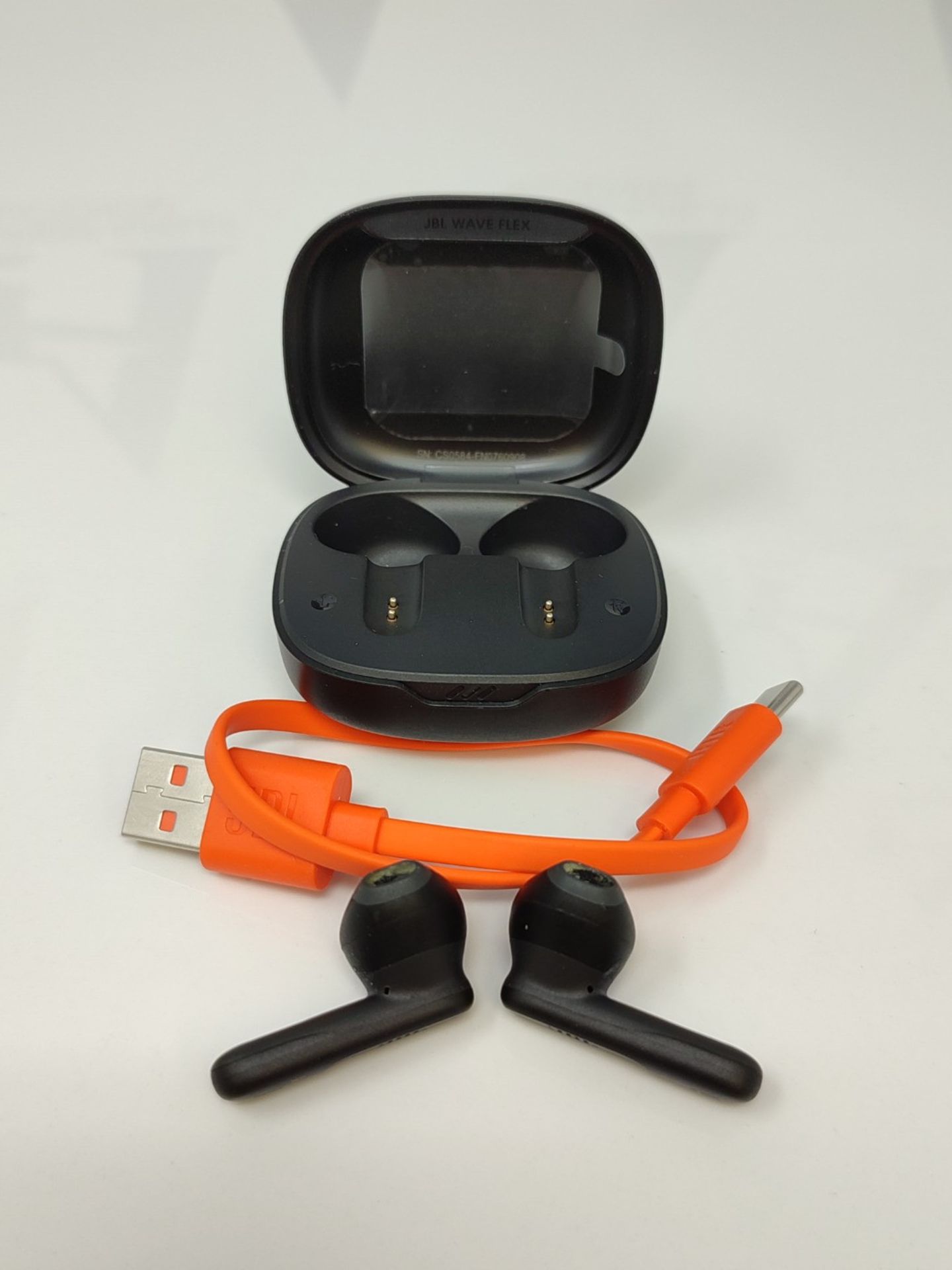 RRP £62.00 JBL Wave Flex - Wireless in-ear headphones with IP54 and IPX2 water resistance - TalkT - Image 3 of 3