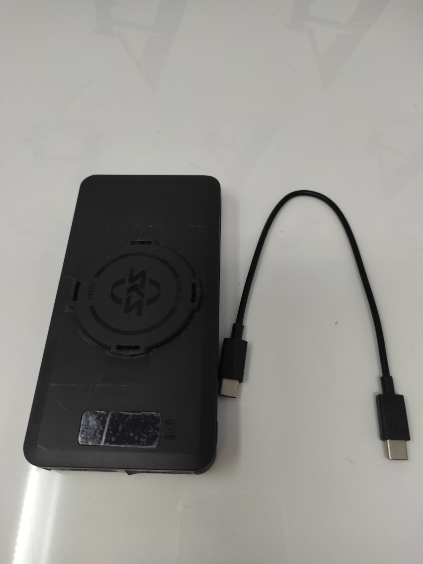 SKS GERMANY +COM/Charger 10,000 mAh Powerbank with inductive charging function for mou - Image 3 of 3
