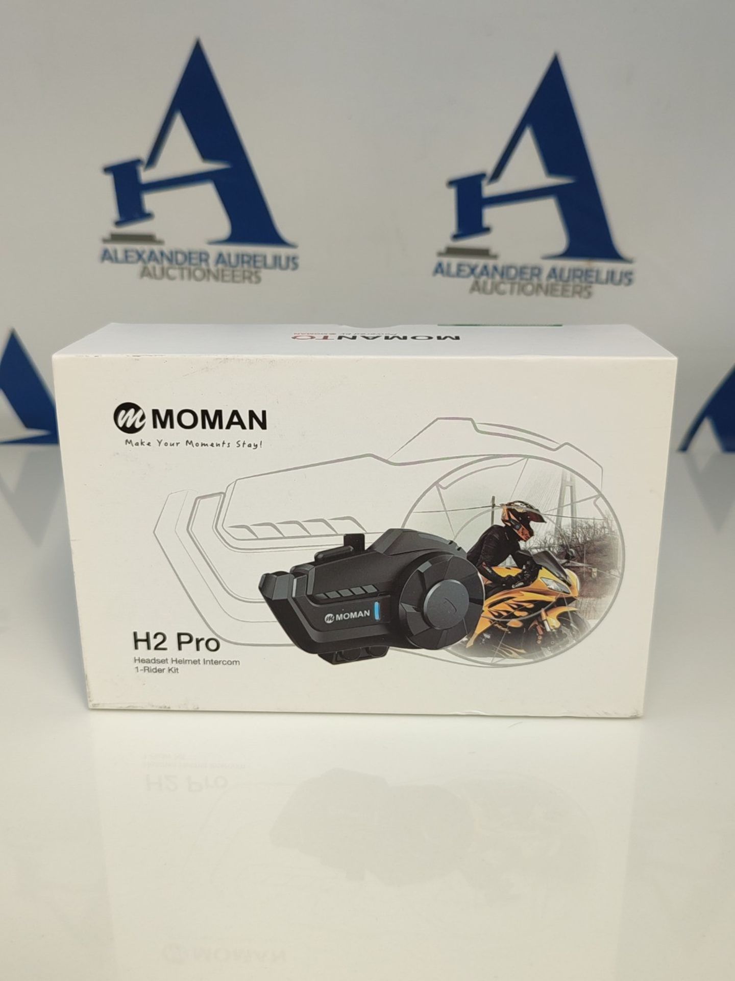 Moman Motorcycle Intercom Headset, H2 Pro01 Pack Camouflage0 Motorcycle Helmet Int