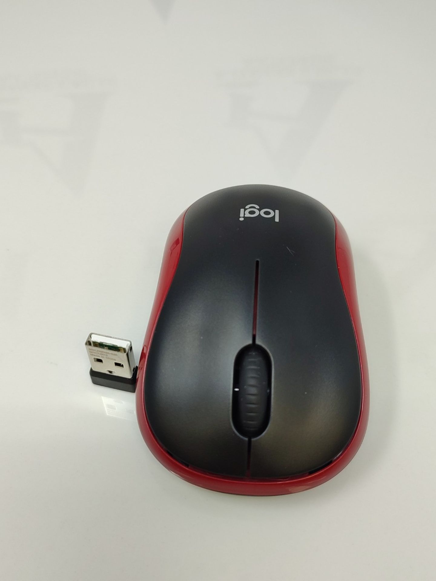 Logitech M185 Wireless Mouse, 2.4 GHz with Mini USB Receiver, 12 Month Battery Life, 1 - Image 3 of 3