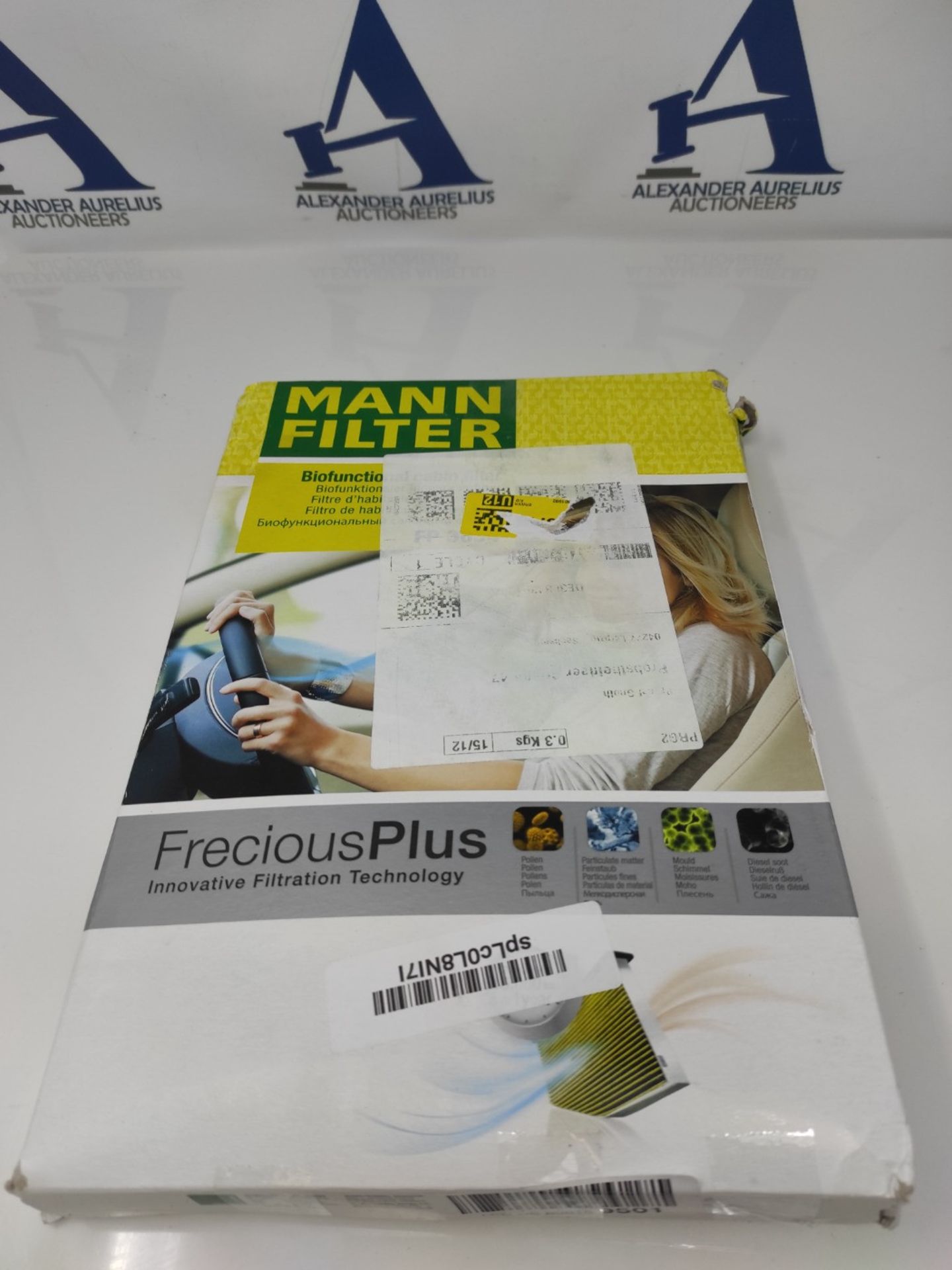 MANN-FILTER FP 3054 Cabin Air Filter - FreciousPlus Biofunctional Pollen Filter - For - Bild 2 aus 3