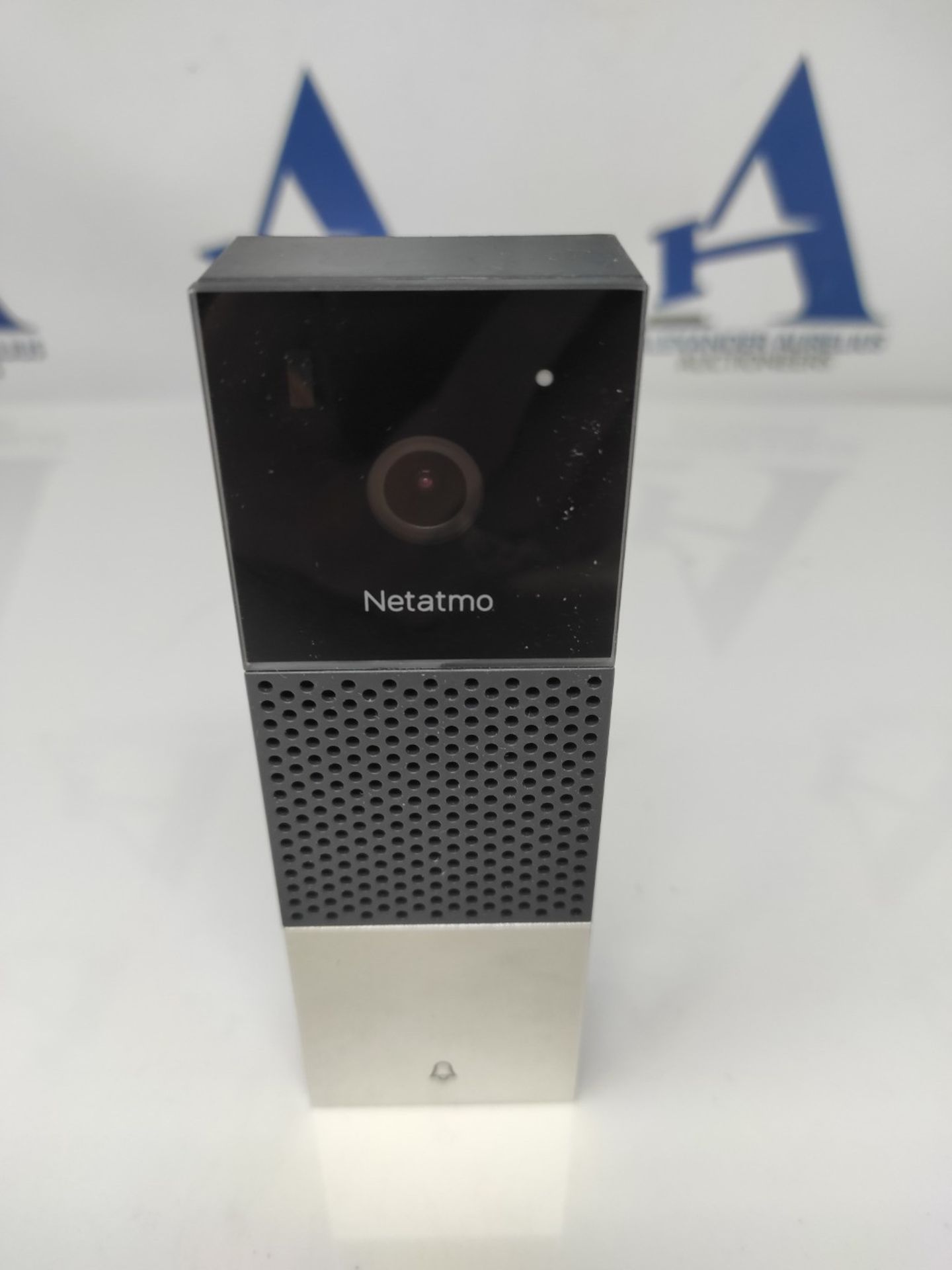 RRP £281.00 Netatmo Smart Video Doorbell, Installation with existing chime, HD camera, 1080p, vide - Image 2 of 2