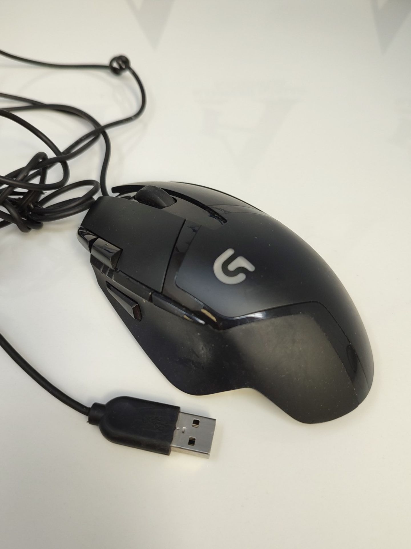 Logitech G402 Hyperion Fury Wired Gaming Mouse, Optical Tracking 4,000 DPI, Ultra-Ligh - Image 2 of 2