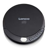 Lenco CD-010 - Portable CD Player Walkman - Diskman - CD Walkman - With headphones and