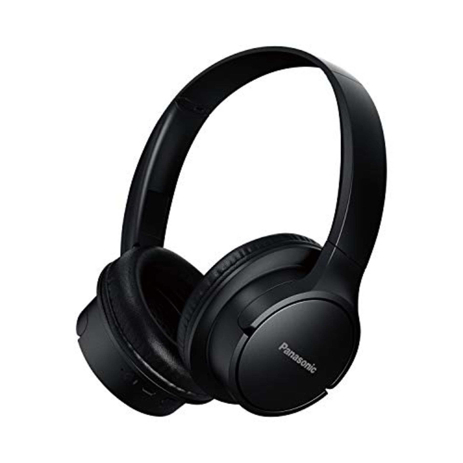 RRP £56.00 Panasonic RB-HF520BE-K Wireless Headphones with Pavilion, Bluetooth, Over Ear, Powerfu