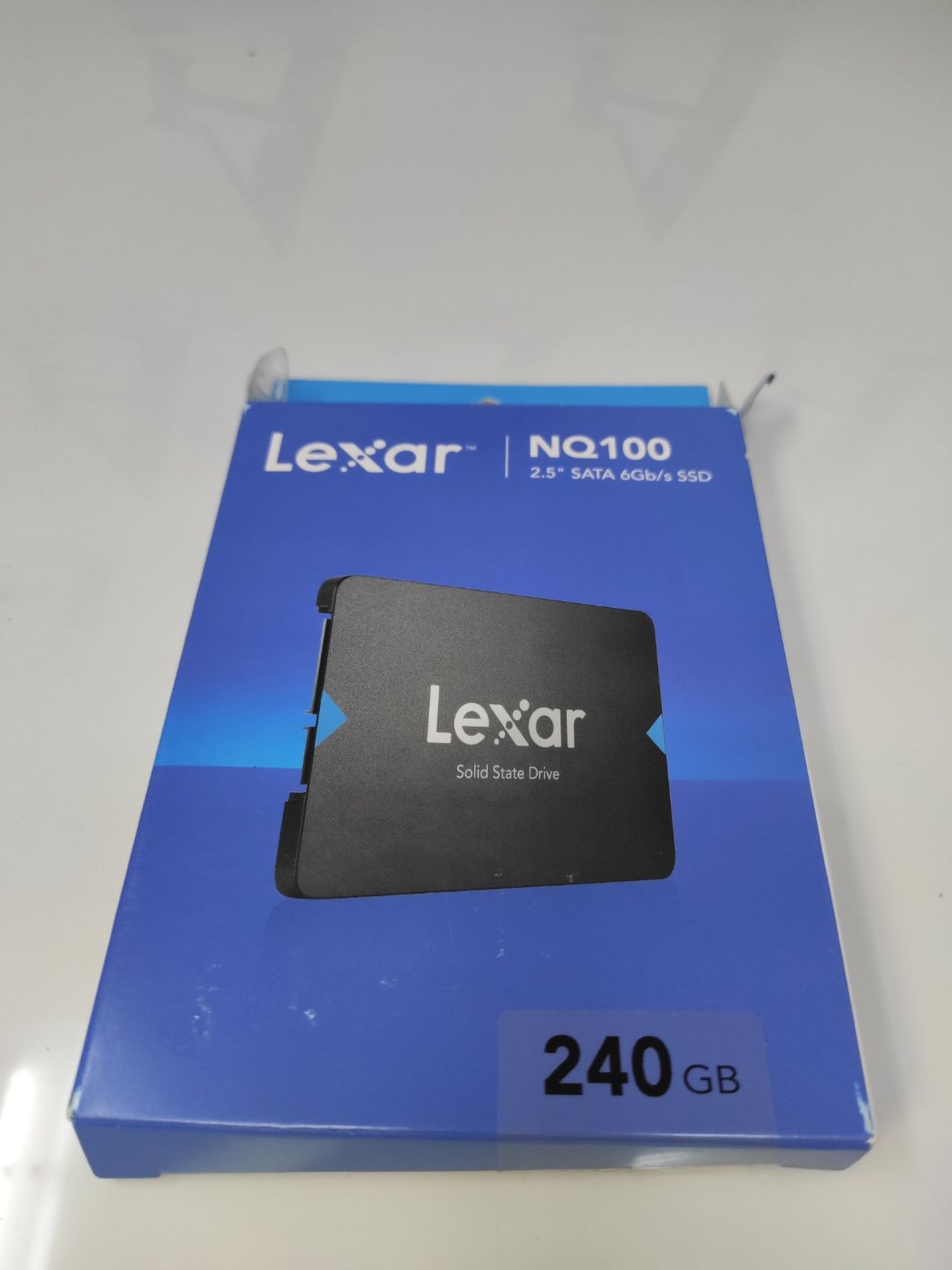 Lexar NQ100 2.5" SATA III (6 Gb/s) 240 GB SSD, Up to 550 MB/s Read Solid State Drive, - Image 5 of 6