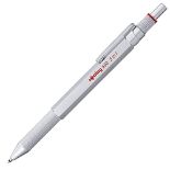 rOtring 600 Multi-color Pen and 3-in-1 Pencil | 2 fine ballpoint tips (black and red i