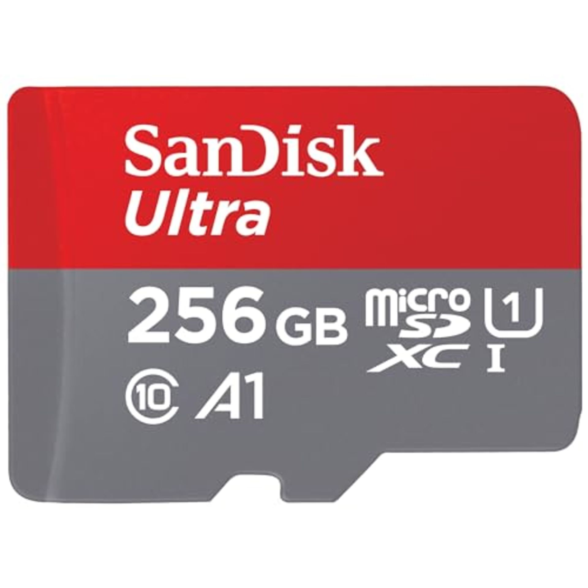 SanDisk Ultra Android microSDXC UHS-I Memory Card 256GB + Adapter (For Smartphones and