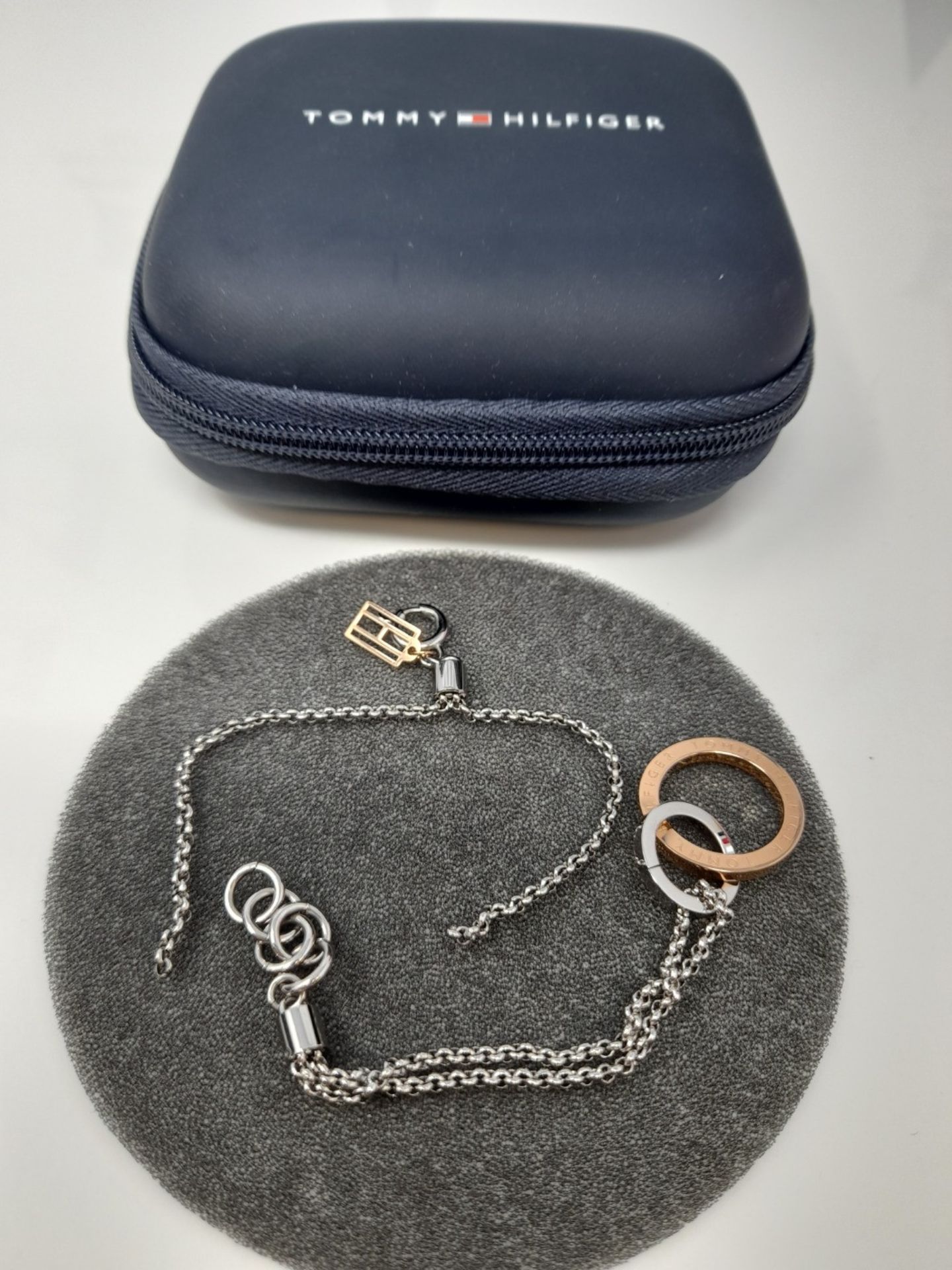 [CRACKED] Tommy Hilfiger Jewelry Women Stainless Steel Chain Bracelet - 2780002, Multi - Bild 2 aus 6