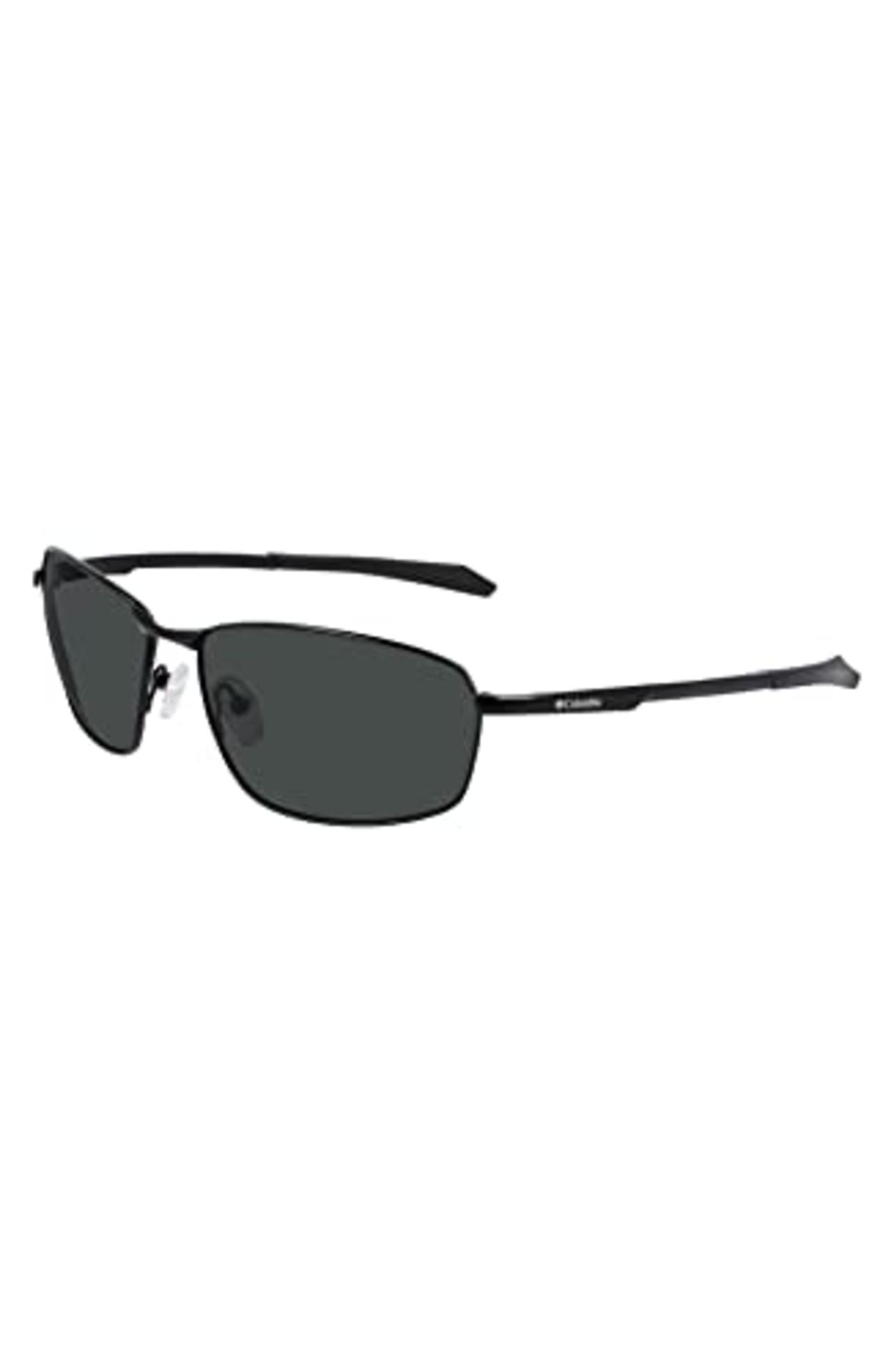 RRP £53.00 Columbia Men's Sunglasses C114SP FIR RIDGE - Shiny Black/Solid Green Lens with Solid G