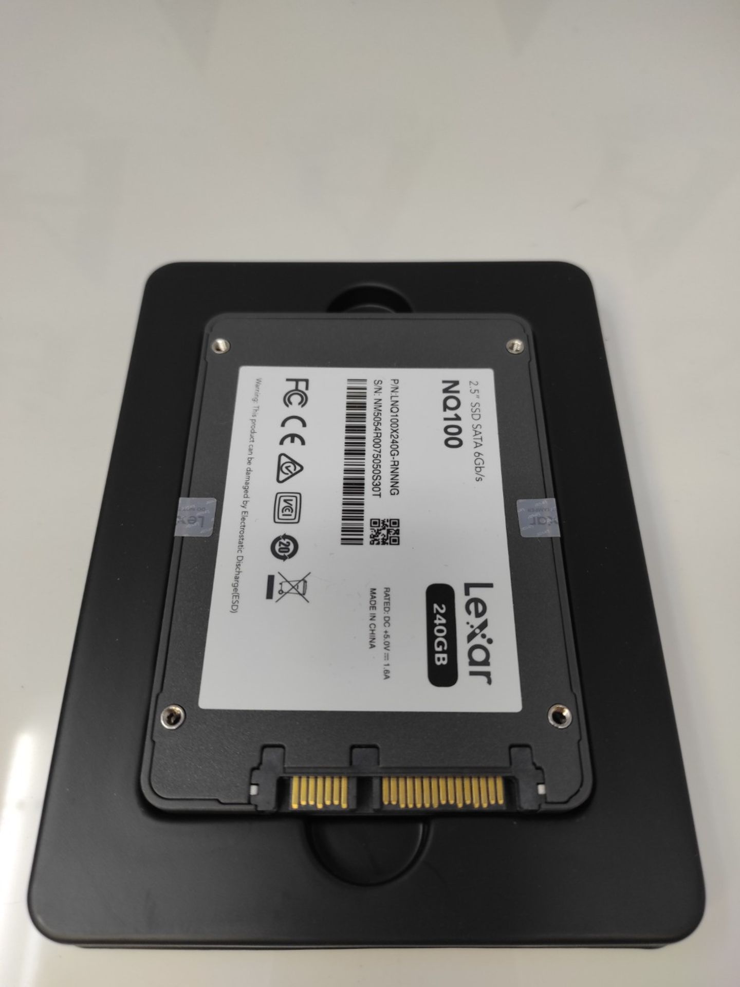Lexar NQ100 2.5" SATA III (6 Gb/s) 240 GB SSD, Up to 550 MB/s Read Solid State Drive, - Image 3 of 6