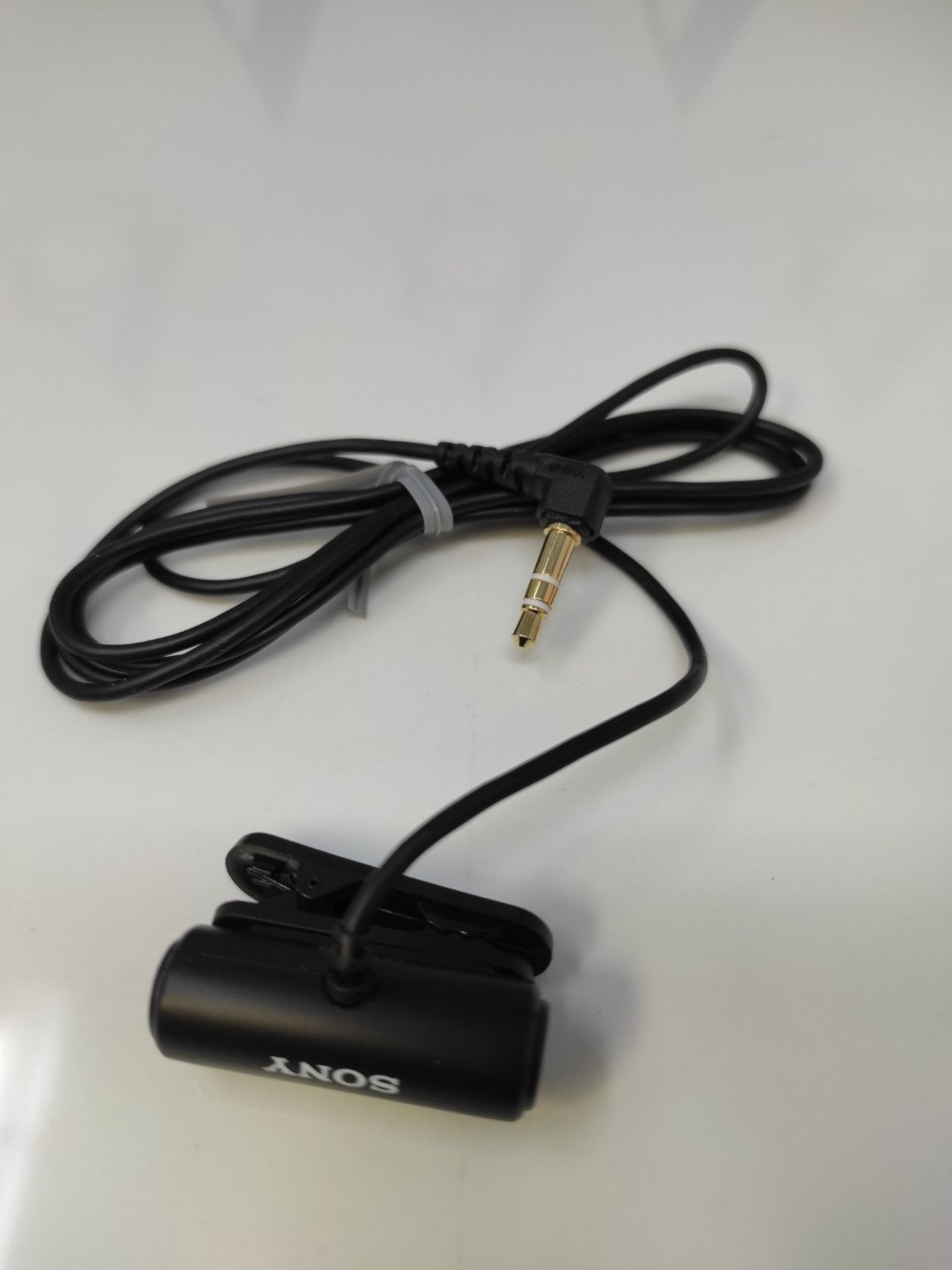 Sony ECM-LV1 - Lavalier Microphone with Stereo Sound Capture, 360° Clothing Clip, for - Image 3 of 6