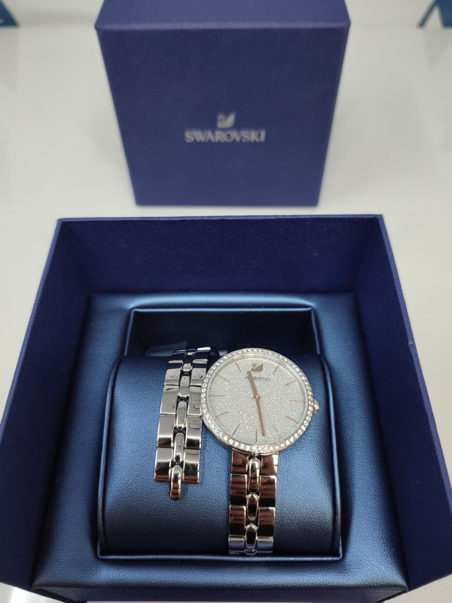 RRP £158.00 Swarovski Cosmopolitan watch, metal bracelet, silver-colored, stainless steel - Image 5 of 6