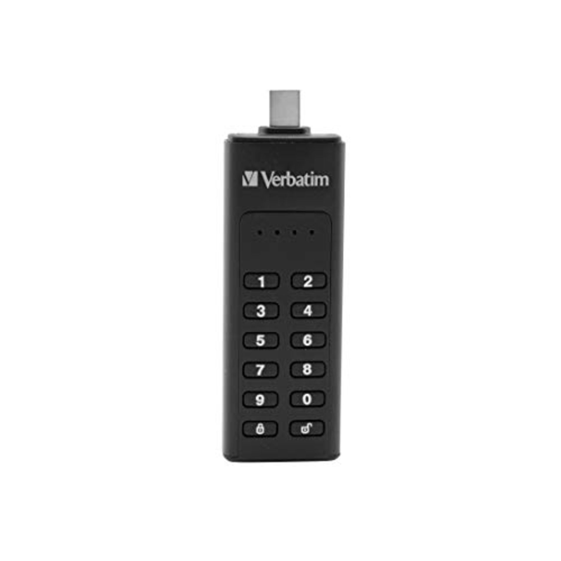 Verbatim Keypad Secure USB Stick, USB Type-C, 32GB, Memory Stick with Passcode Protect - Image 4 of 6