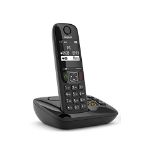 RRP £69.00 Gigaset AS690A Duo - 2 Cordless DECT Phones with Answering Machine - high-contrast dis