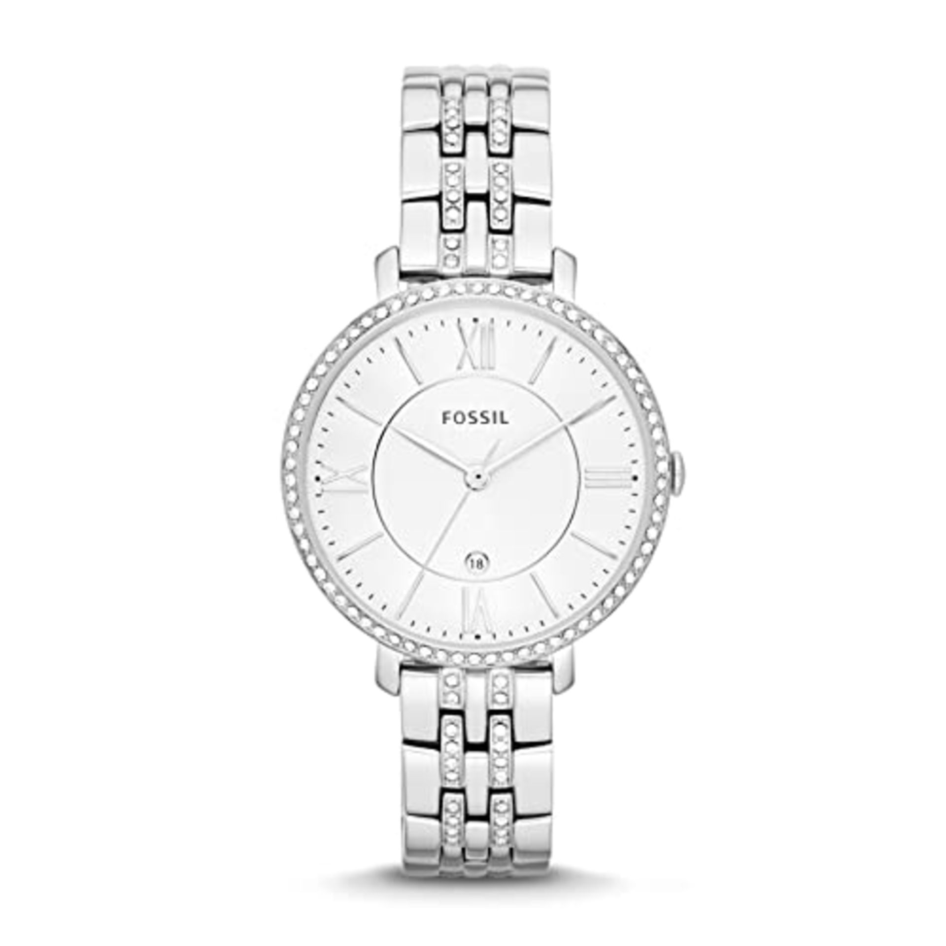 RRP £83.00 Fossil Women's Analog Quartz Watch with Stainless Steel Bracelet ES3545 - Image 4 of 6