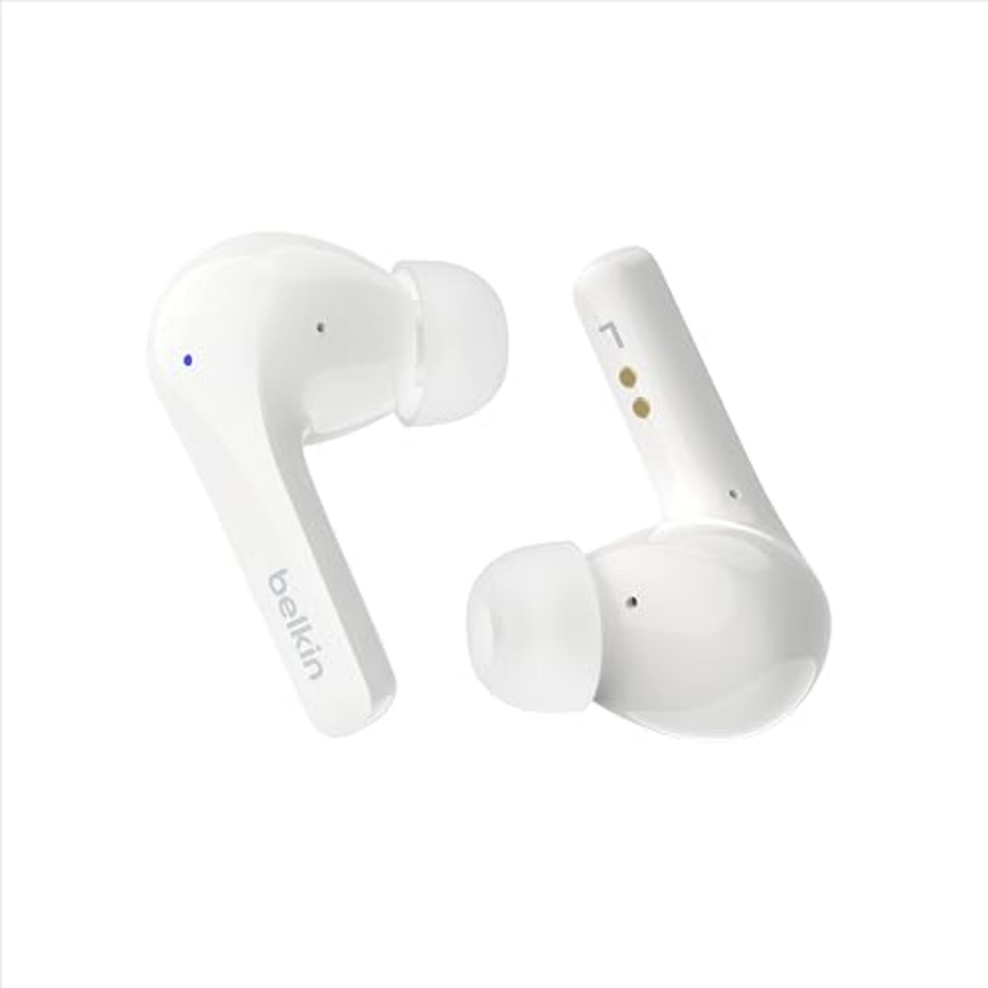 Belkin SoundForm"! Motion True Wireless Earbuds with noise cancellation, wireless cha - Image 4 of 6
