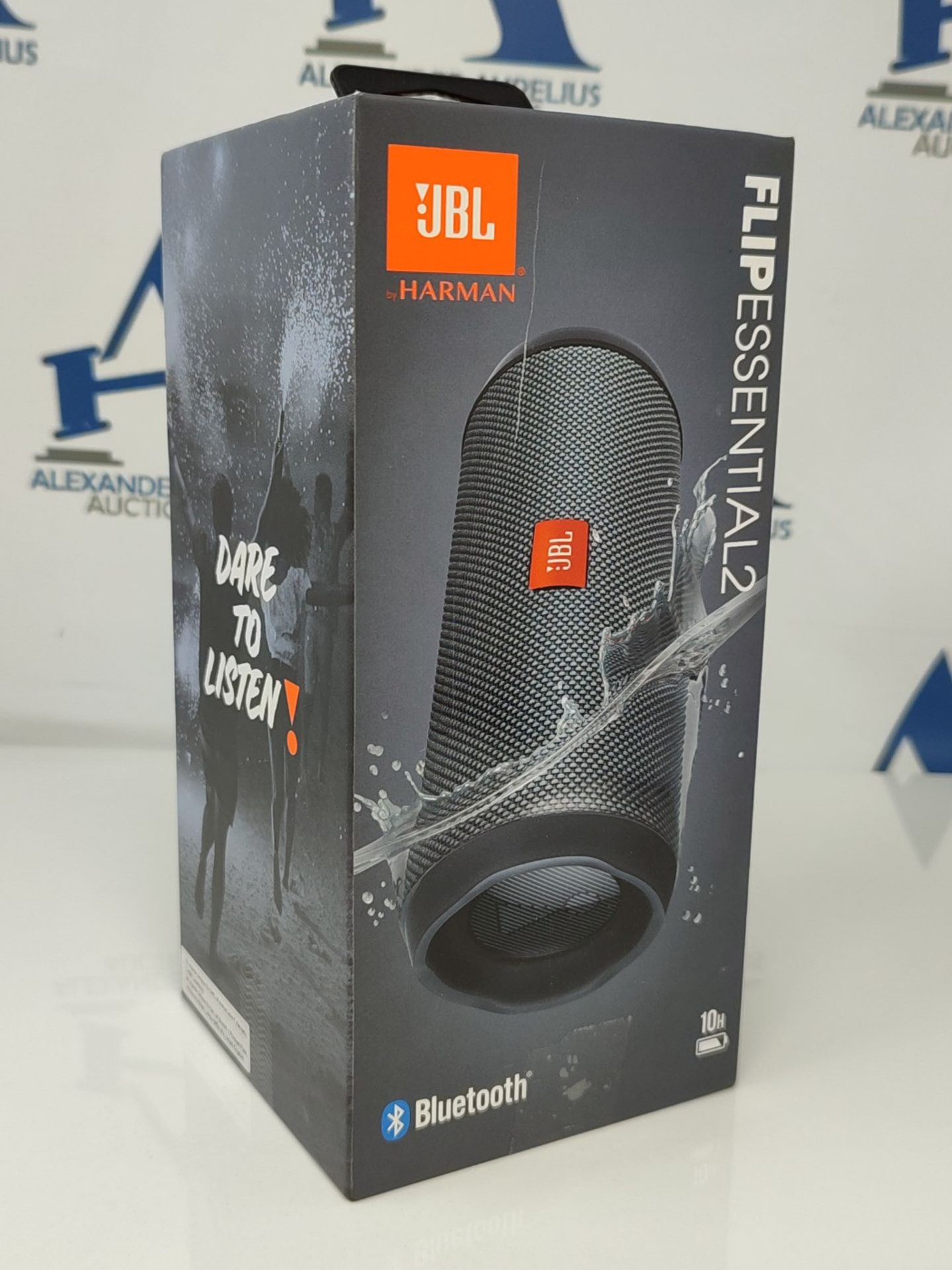 RRP £79.00 JBL Flip Essential 2 Portable Bluetooth Speaker, Waterproof Wireless Speaker Box IPX7 - Image 5 of 6
