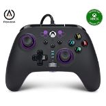 Enhanced wired PowerA controller for Xbox Series X|S - Hex Purple
