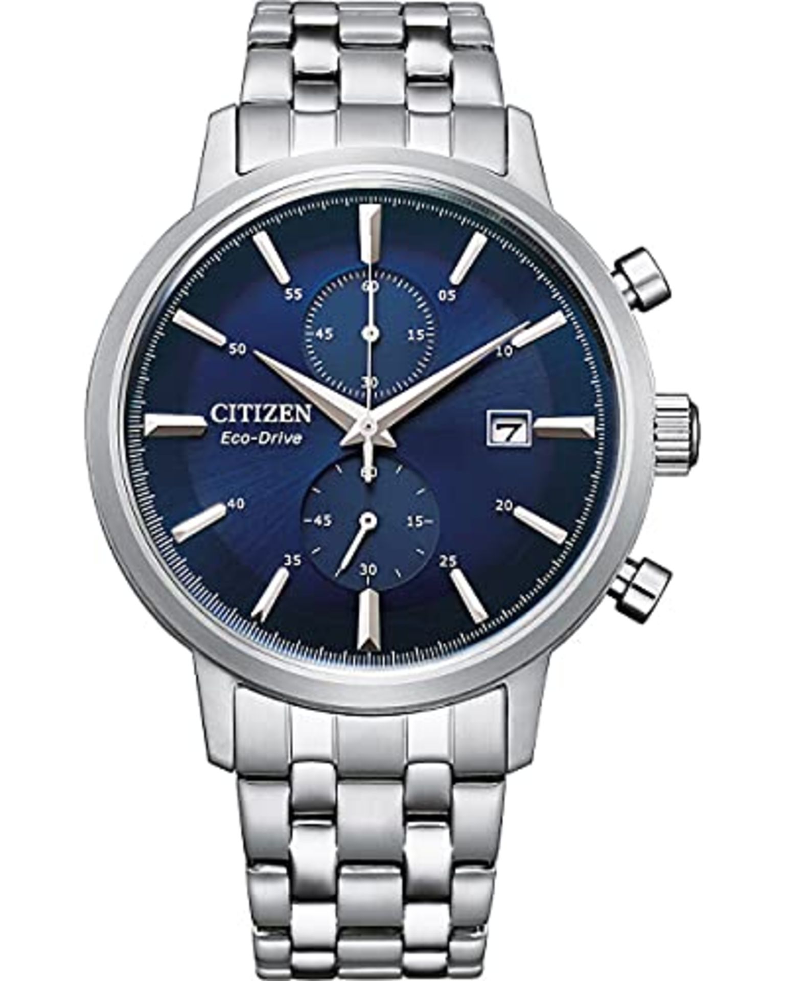 RRP £149.00 Citizen Men's Quartz Chronograph Watch with Stainless Steel Band CA7060-88L - Image 4 of 6
