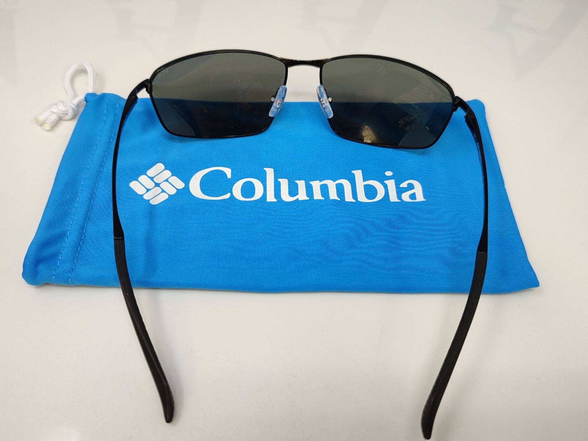 RRP £53.00 Columbia Men's Sunglasses C114SP FIR RIDGE - Shiny Black/Solid Green Lens with Solid G - Image 6 of 6