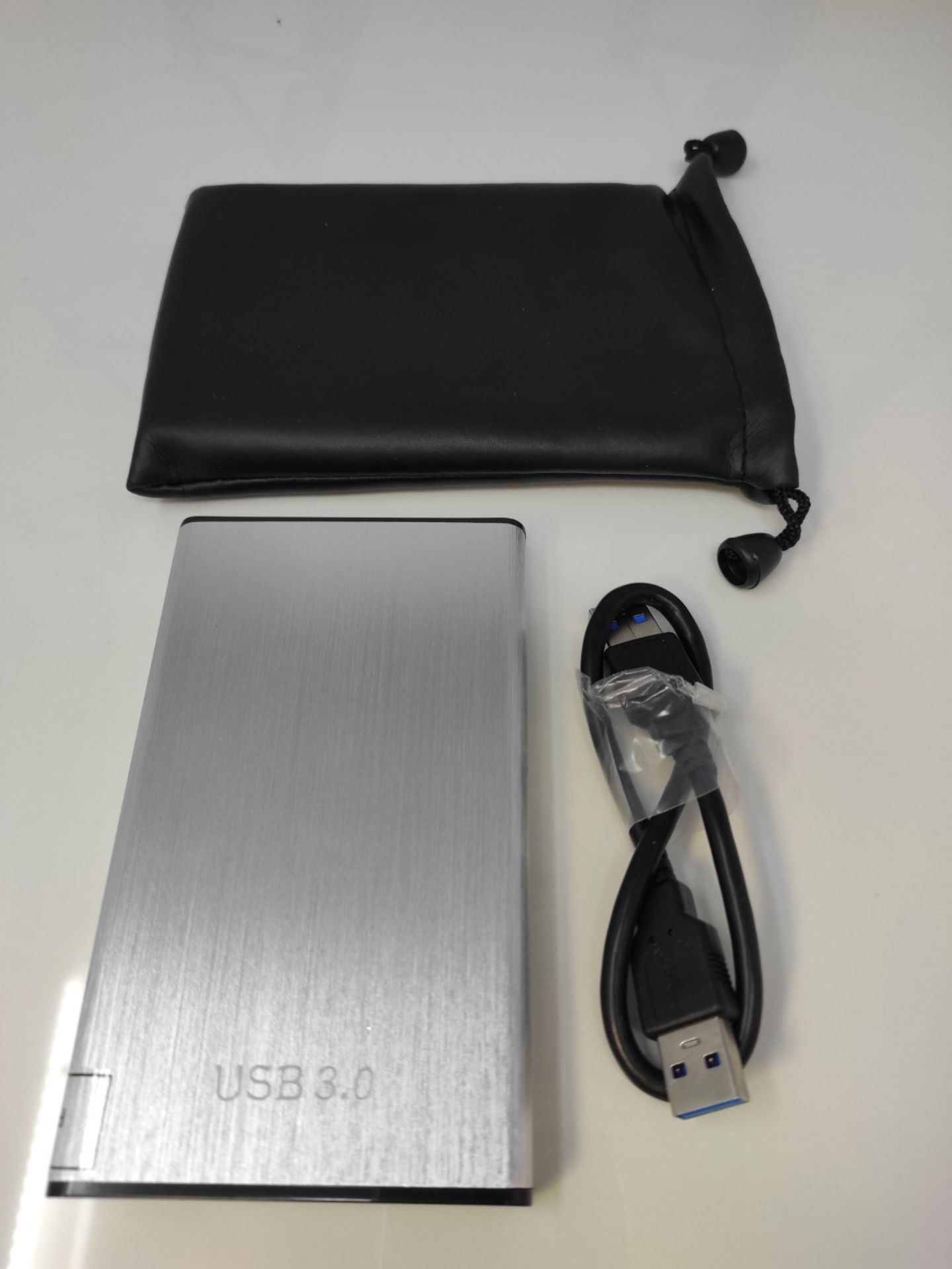 YD0018 USB 3.0 HDD Portable Laptop Mobile Hard Drive, 2.5 Inch Silver Color Universal - Image 2 of 4