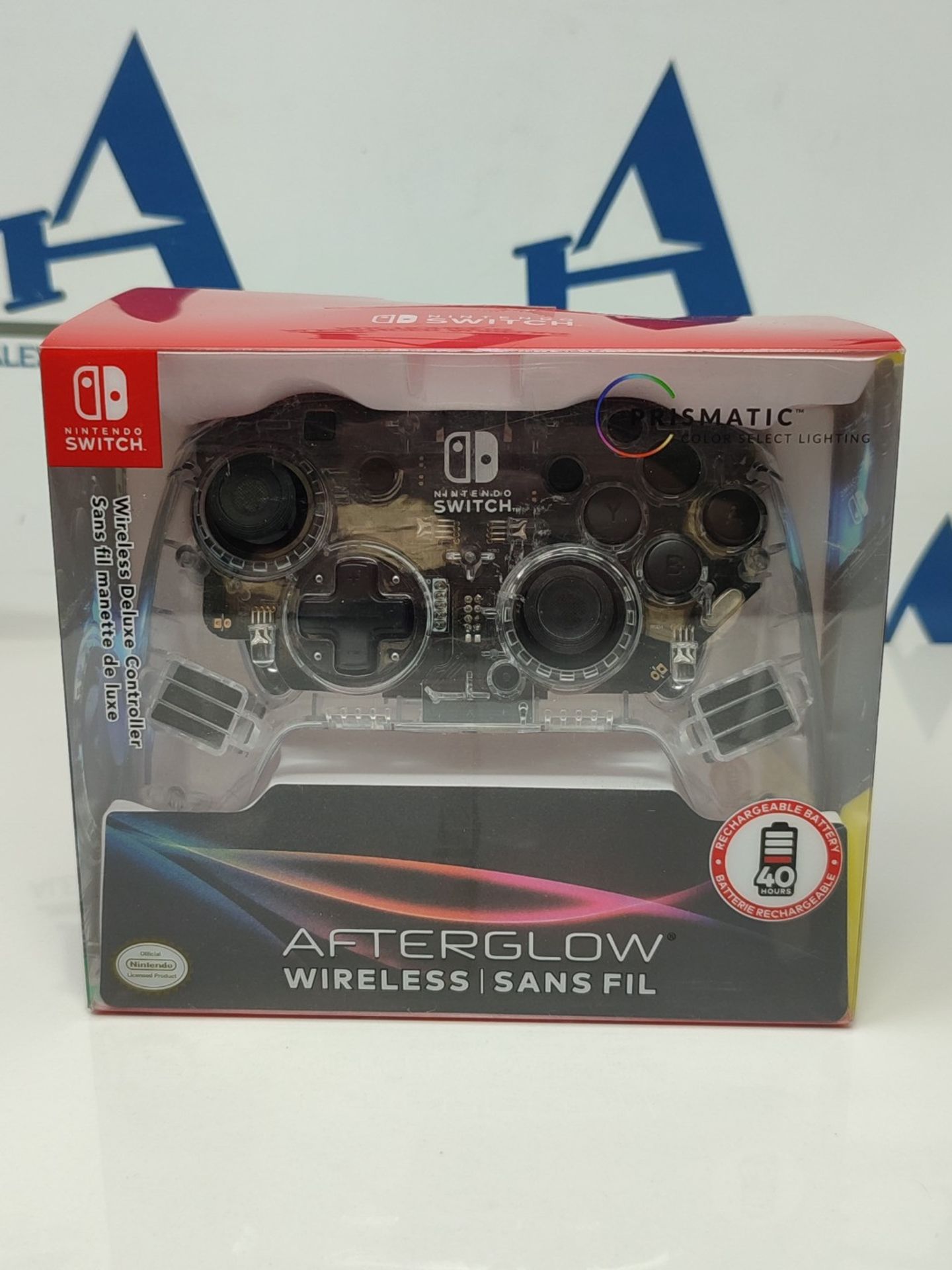 RRP £59.00 Afterglow Wireless Deluxe Gaming Controller - Officially Licensed by Nintendo for Swit - Image 5 of 6