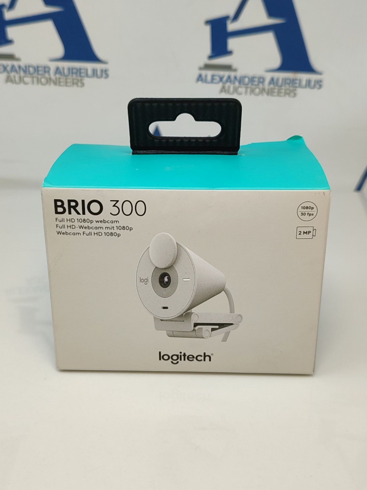 RRP £60.00 Logitech Brio 300 Full HD Webcam with privacy cover, microphone with noise cancellatio - Image 2 of 6