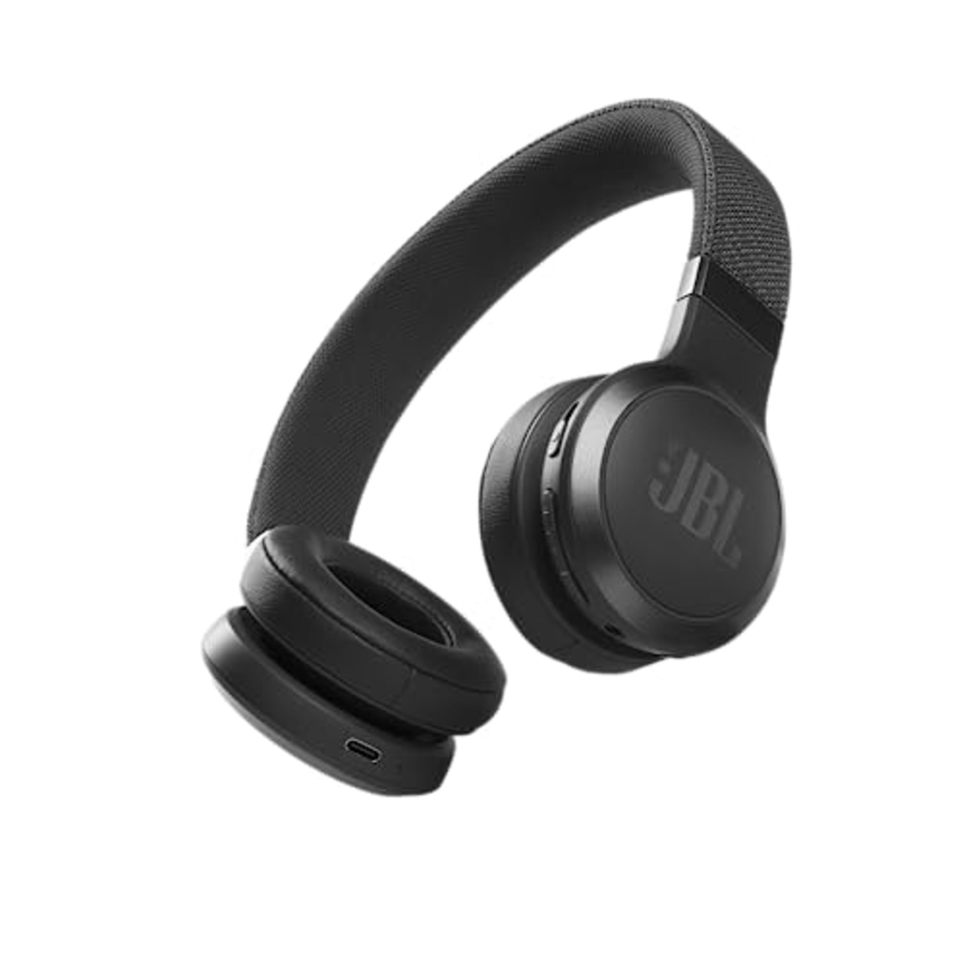 RRP £93.00 JBL Live 460NC wireless On-Ear Bluetooth headphones in black - with noise-cancelling a - Image 4 of 6