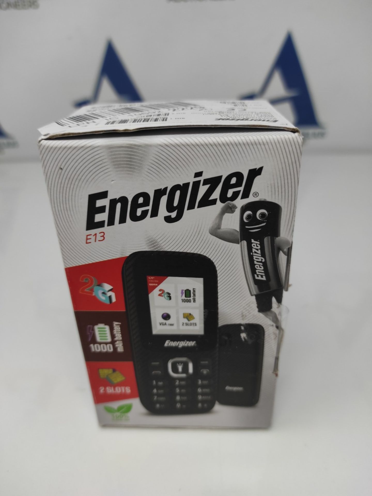 Energizer - Mobile E13-2G - Dual Sim Mobile Phone - Black - Mini SIM - Unlocked - Torc - Image 2 of 6