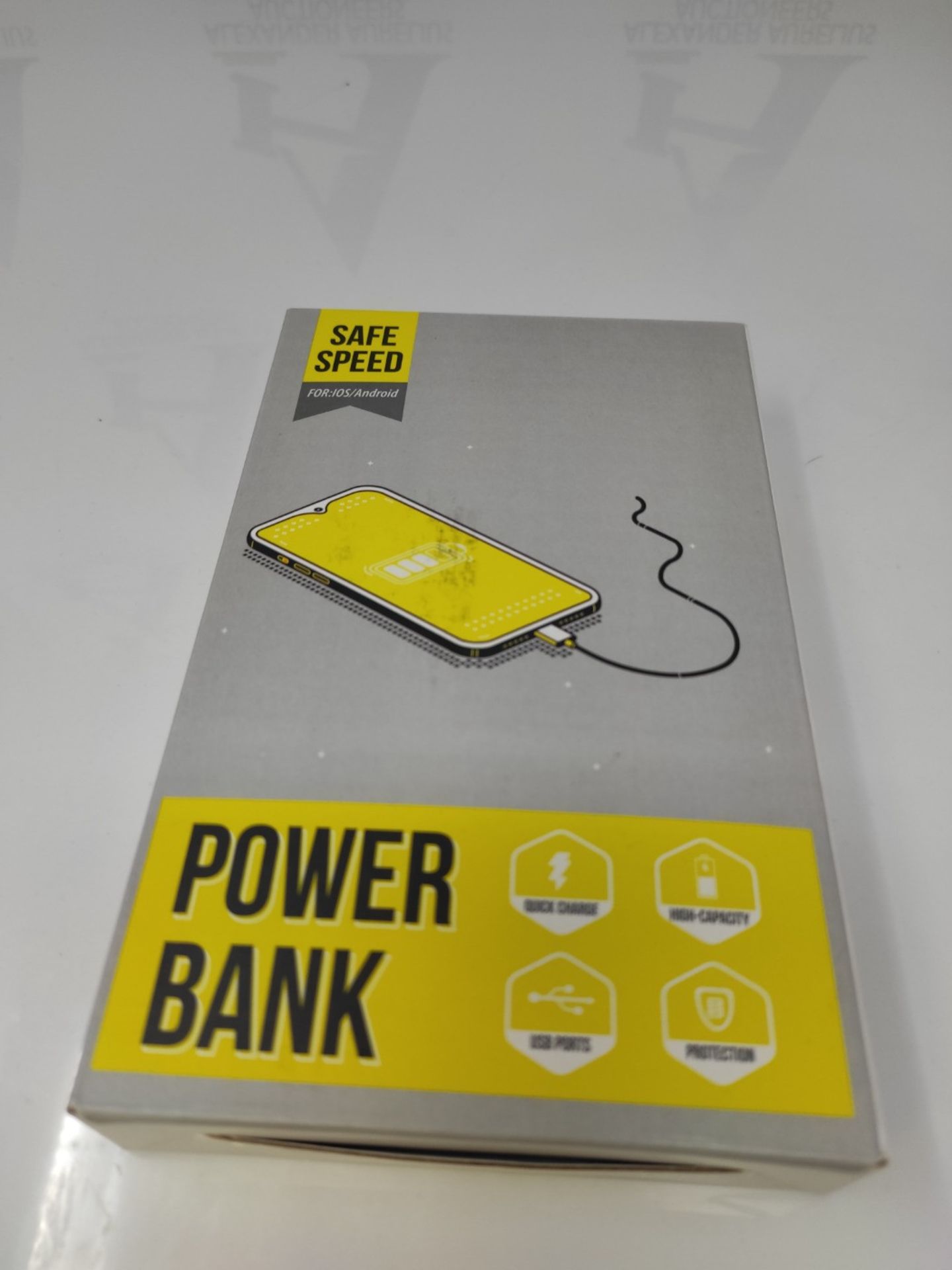 Solar Powerbank 30000mAh External Battery: Power Bank Mobile Outdoor Portable Charger - Image 2 of 6