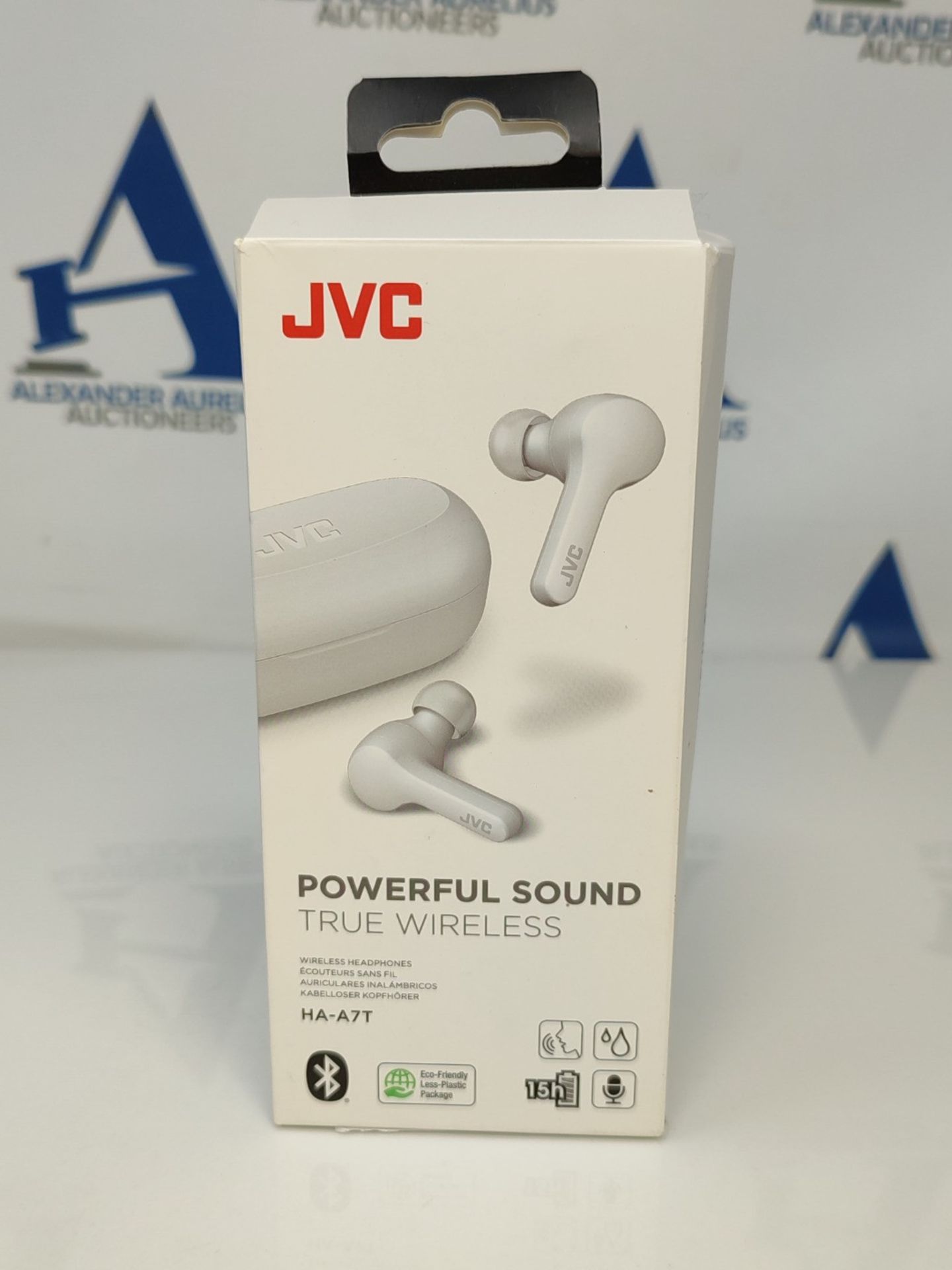 JVC True Wireless Earphones, In-Ear, Rain-resistant (IPX4), Bluetooth, HA-7T-B (Black) - Image 5 of 6