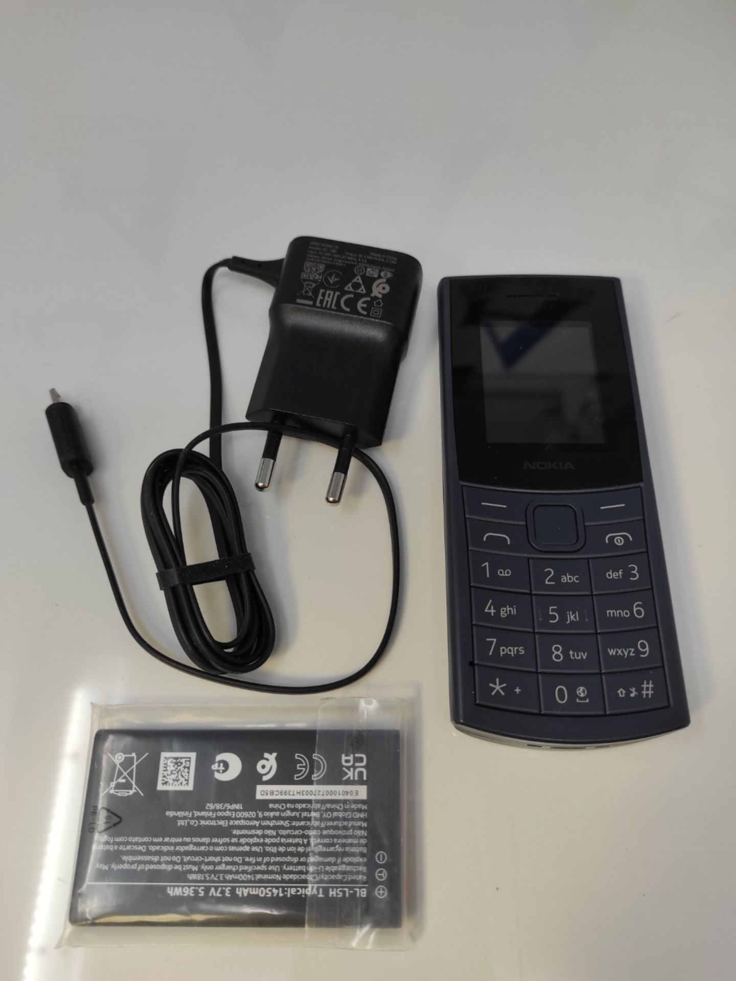 Nokia 110 4G (2023) TA-1543 DS BNFIT Dark Blue - Bild 3 aus 6