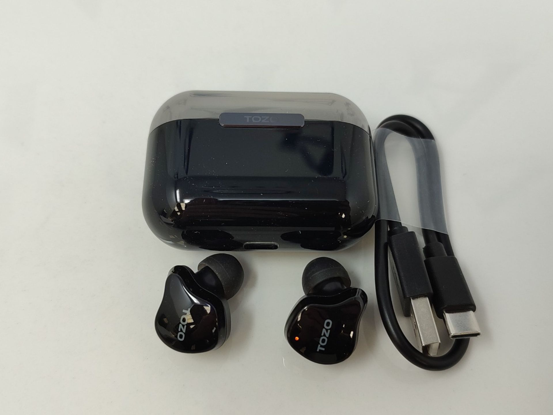 RRP £61.00 TOZO Crystal Buds Wireless Headphones, True Wireless Stereo Bluetooth Headphones, 49 H