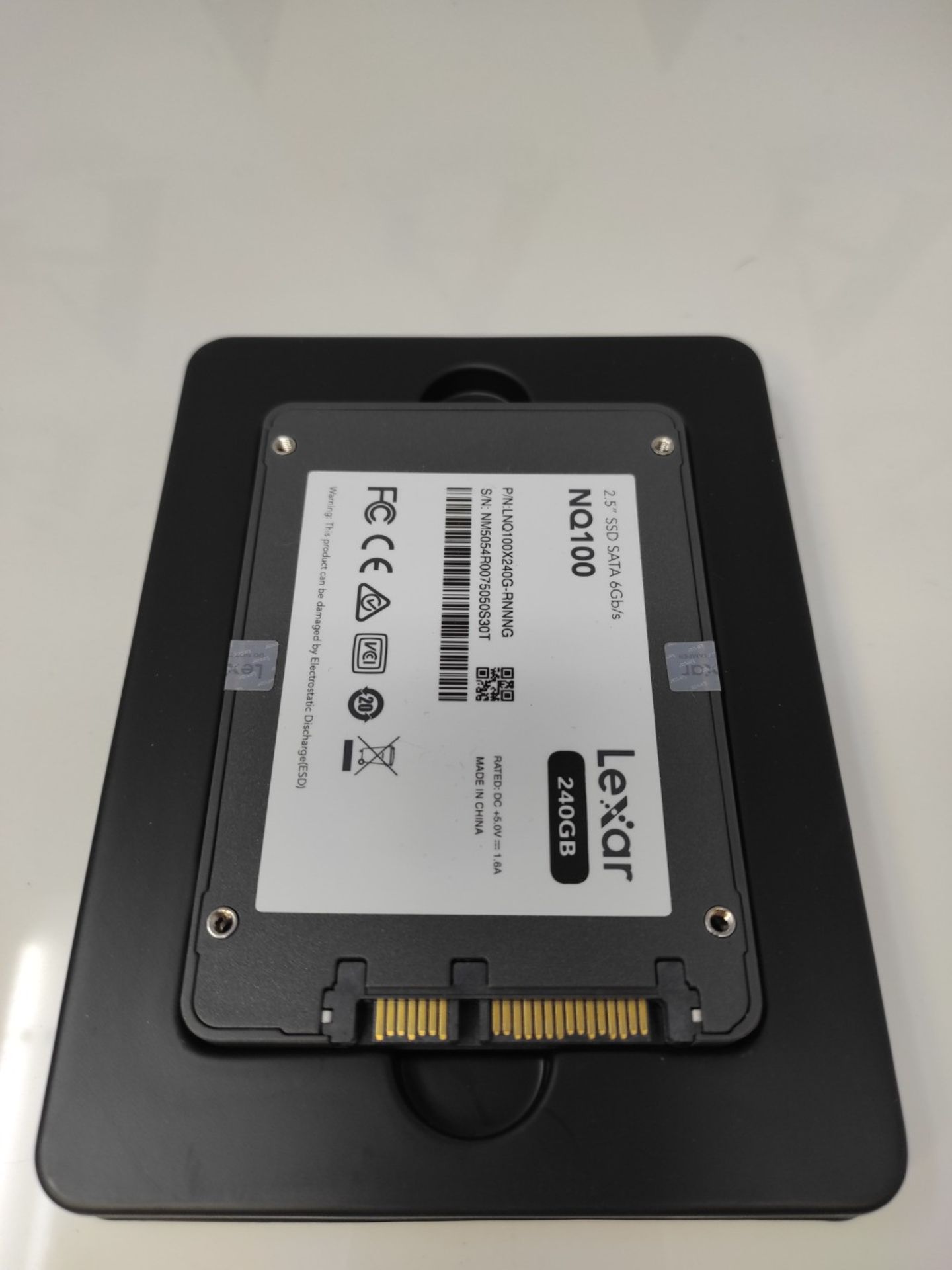 Lexar NQ100 2.5" SATA III (6 Gb/s) 240 GB SSD, Up to 550 MB/s Read Solid State Drive, - Image 6 of 6