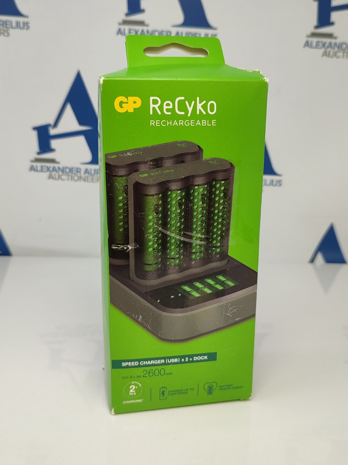 Quick USB Charger with 8 Rechargeable AA Batteries 2600 mAh included and LED display | - Image 5 of 6