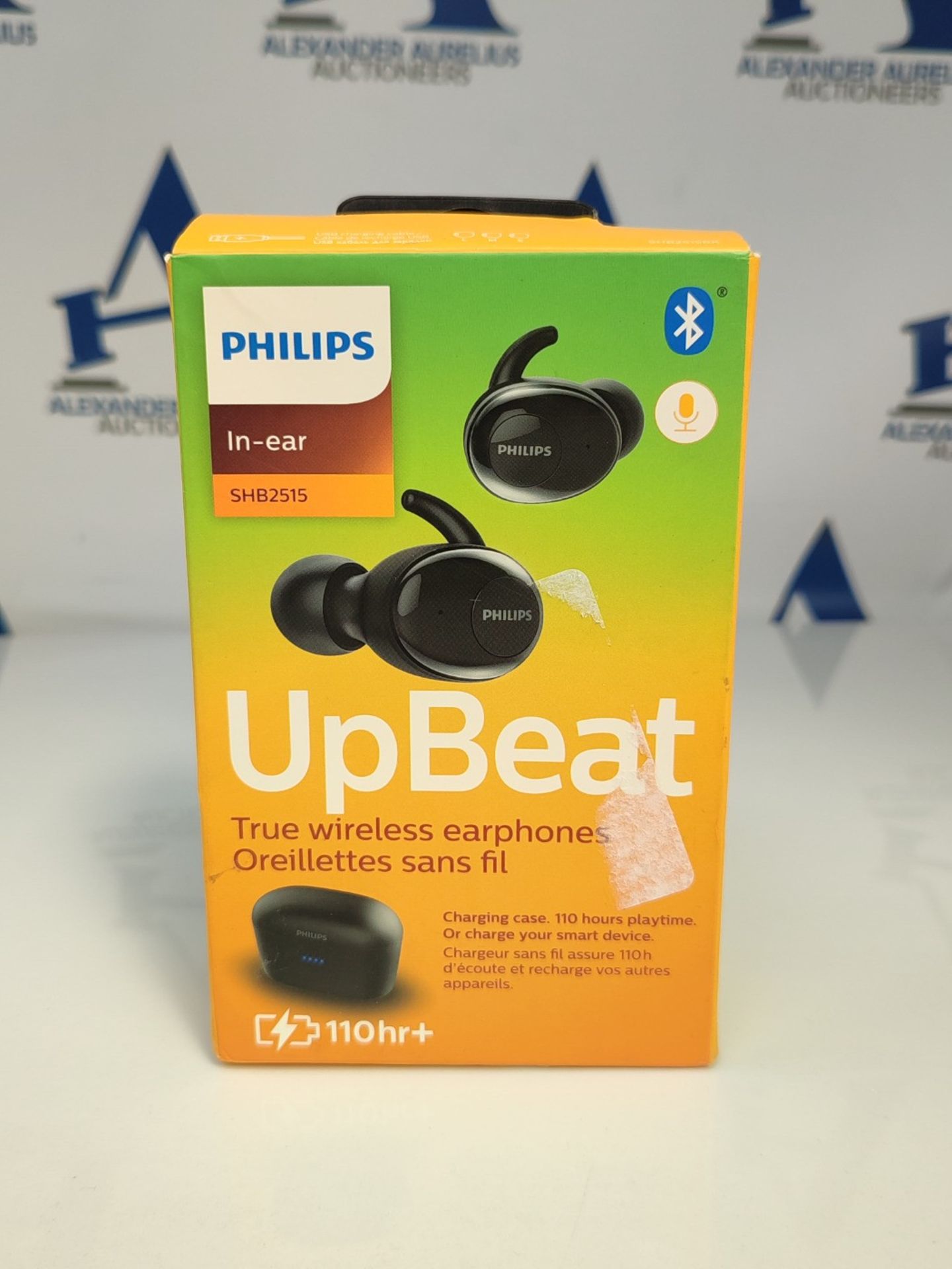 RRP £106.00 Philips In Ear Headphones SHB2515BK/10 Headphones In Ear (Bluetooth, Integrated Microp - Image 2 of 6