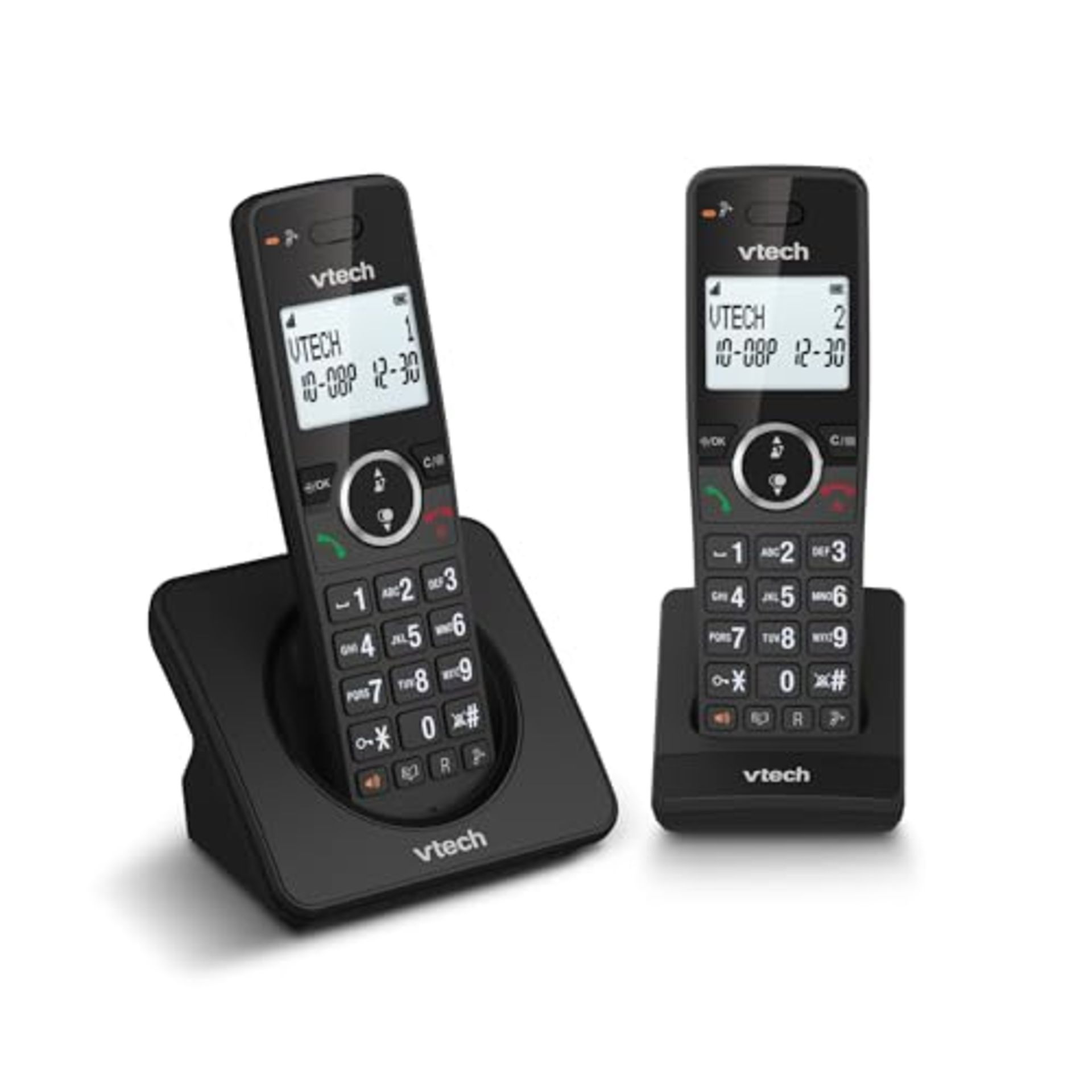 VTech ES2001 Duo Cordless DECT Phone with 2 Handsets, Call Blocker, Volume Booster, Ca - Image 3 of 4