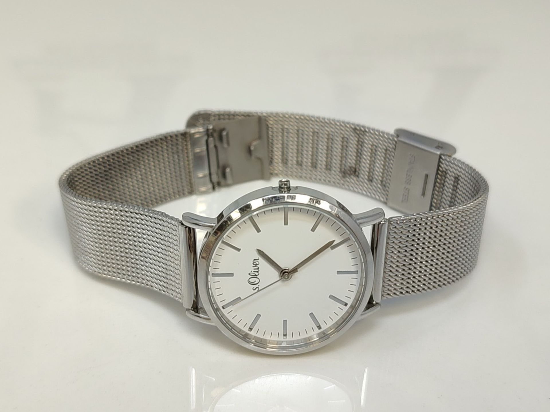 Oliver Men's Analog Quartz Watch with Stainless Steel Bracelet SO-3270-MQ - Bild 2 aus 6