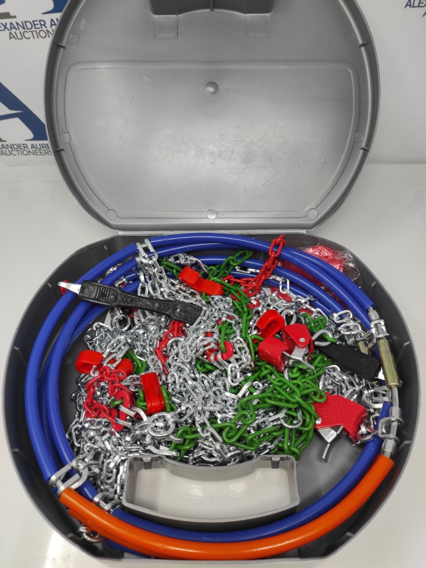 RD9 - Metal snow chains, mm, size No. 90, 2 pieces, including gloves. - Image 6 of 6