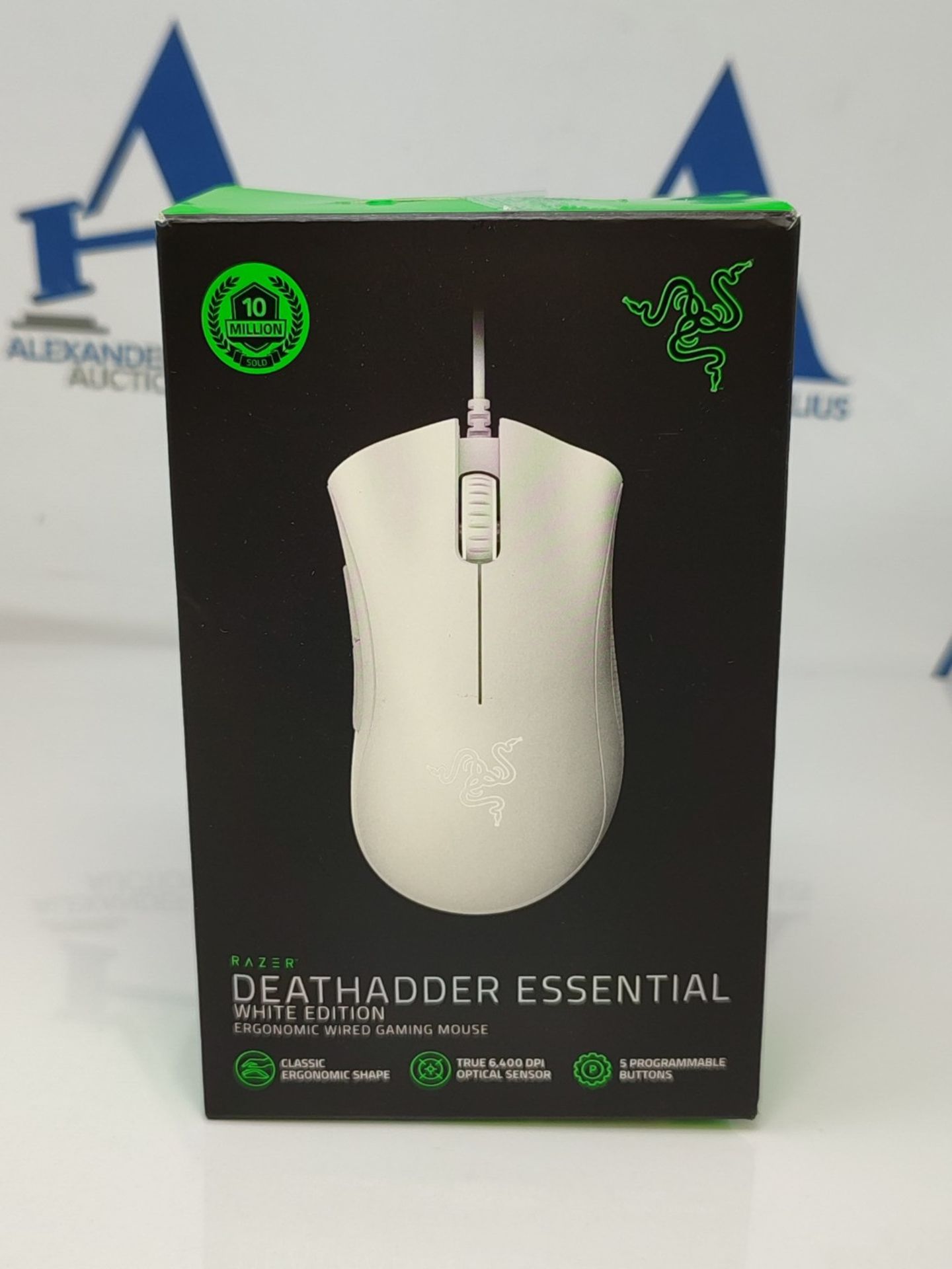 Razer DeathAdder Essential (2021) Wired Gaming Mouse with 6400 DPI Optical Sensor (640 - Image 2 of 6