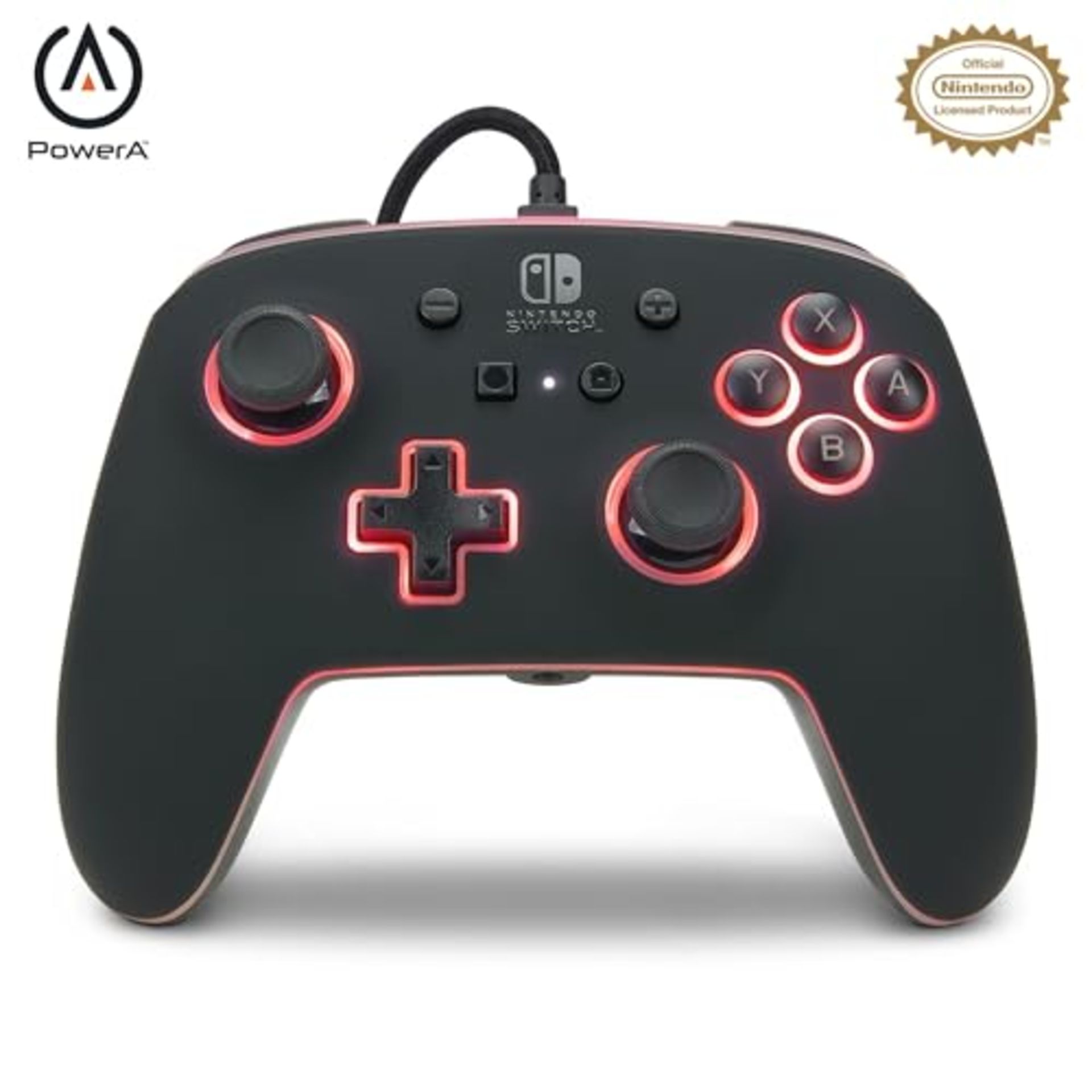 PowerA Advanced Wired Controller Spectra for Nintendo Switch - Nintendo Switch