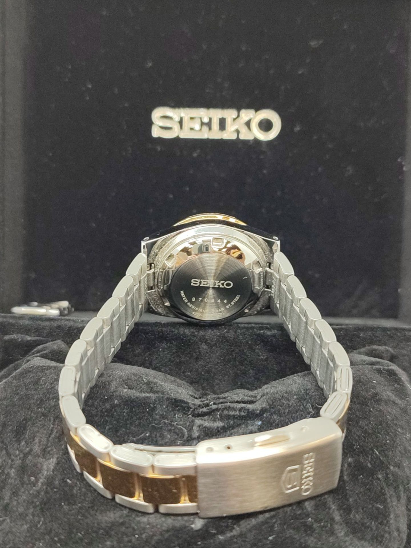 RRP £189.00 Seiko 5 women's watch stainless steel with metal band SYMG42K1 - Image 3 of 6