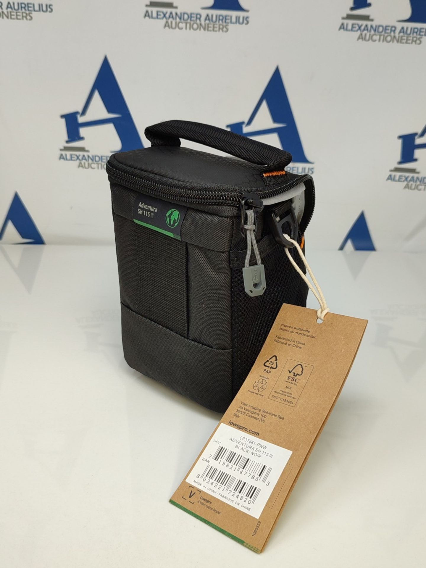 Lowepro Adventura SH 115 III, Camera Shoulder Bag with Adjustable/Removable Shoulder S - Image 6 of 6